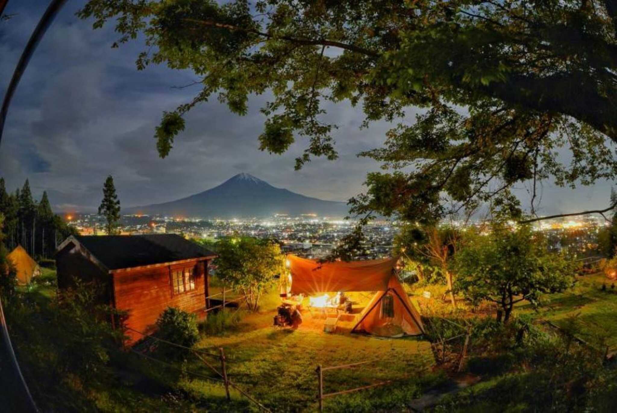 富士山と夜景のキャンプ場 桂の森CAMPERSFIELDの写真 3枚目