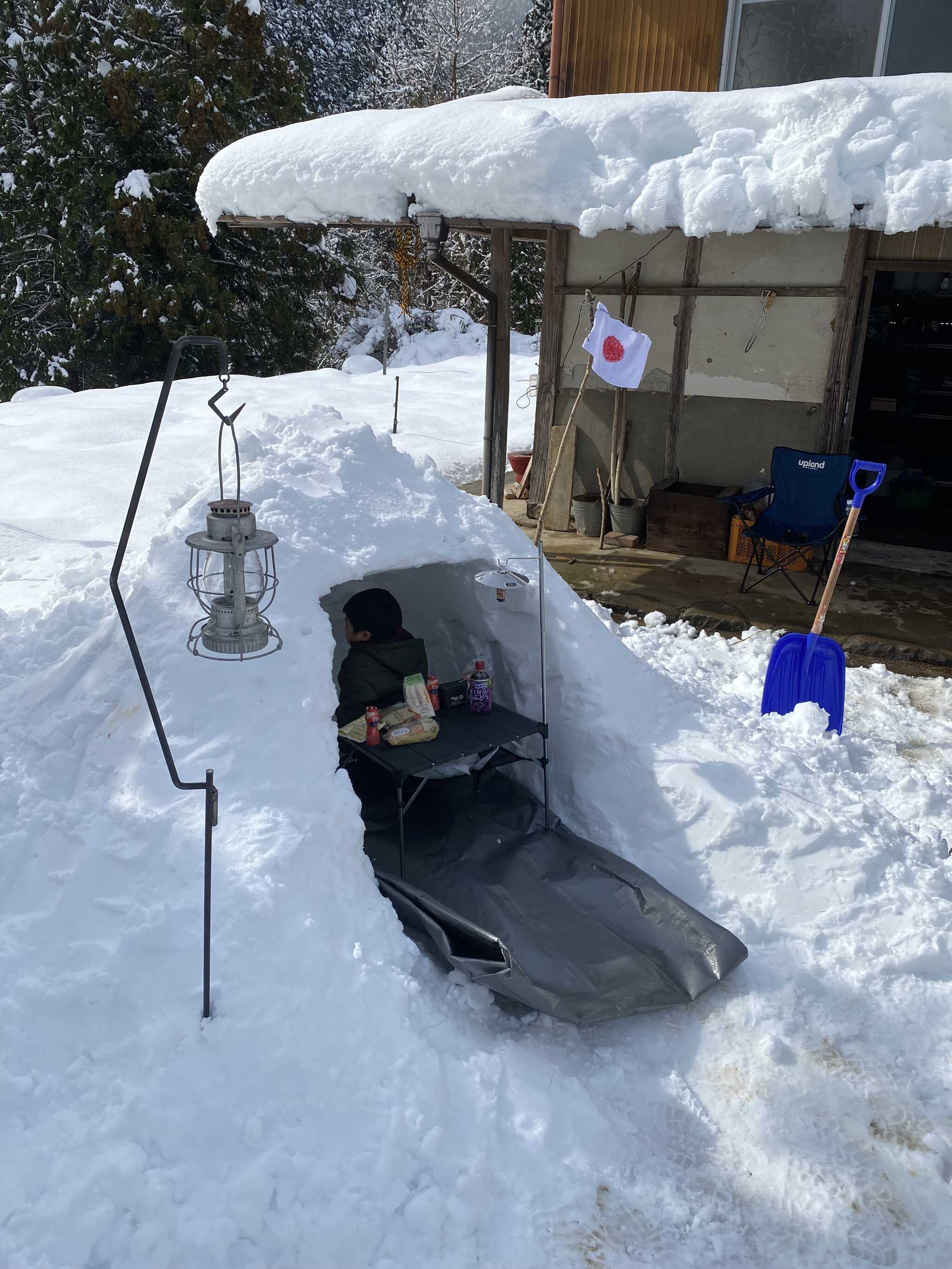 冬はこんな日も