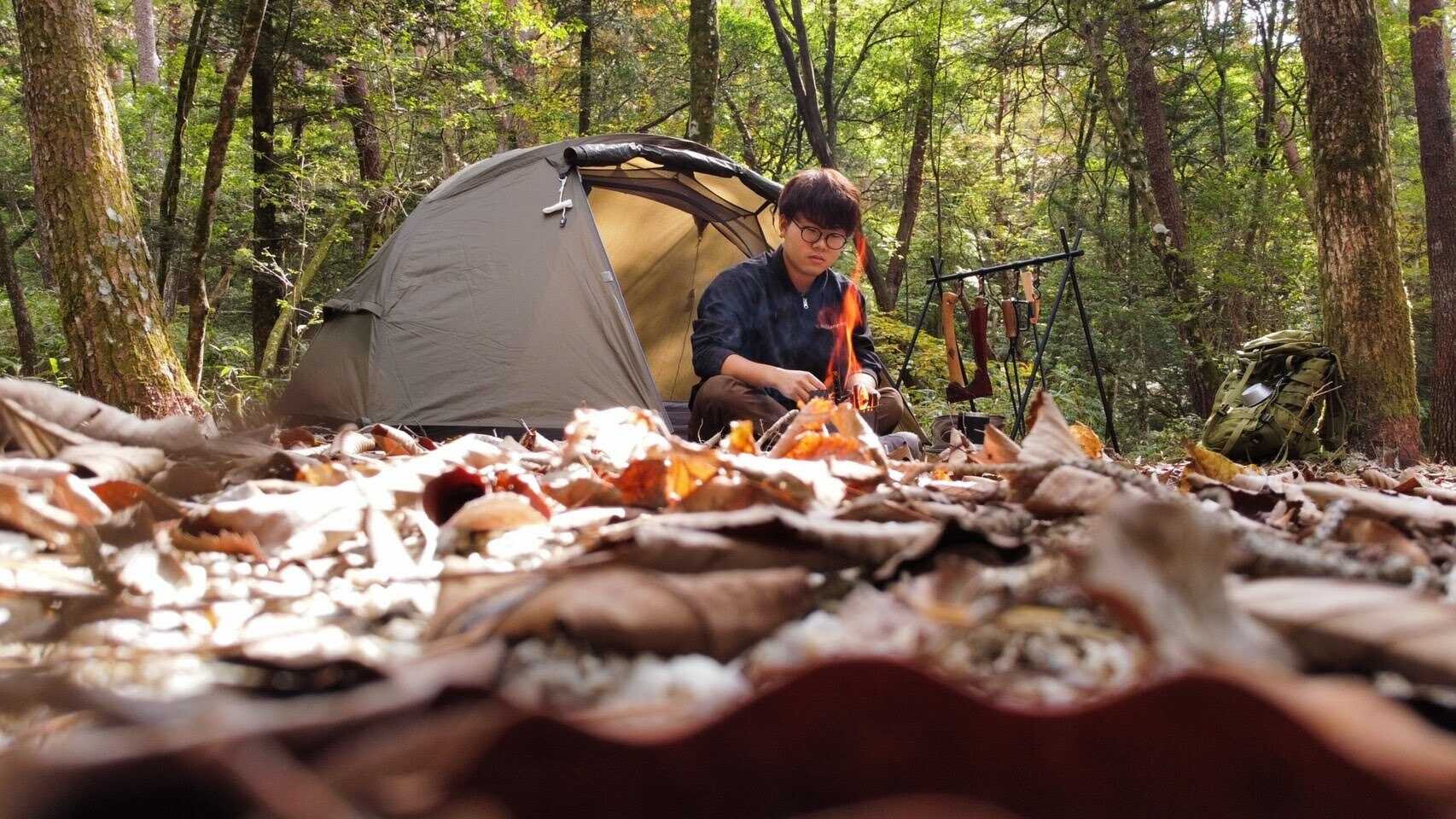 天空の森野営キャンプフィールドBushcraft HOKOの写真 1枚目