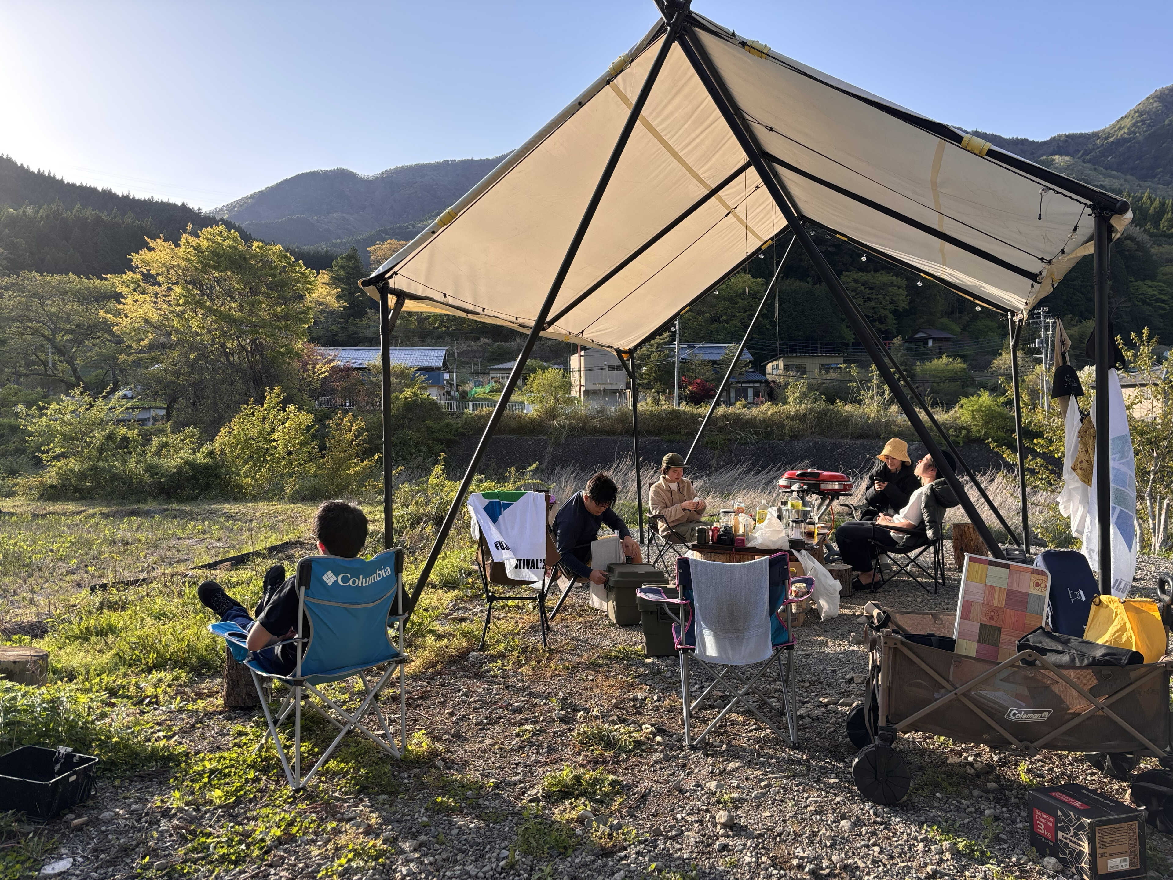 神地(かんち)キャンプ場 BBQ広場の写真 1枚目