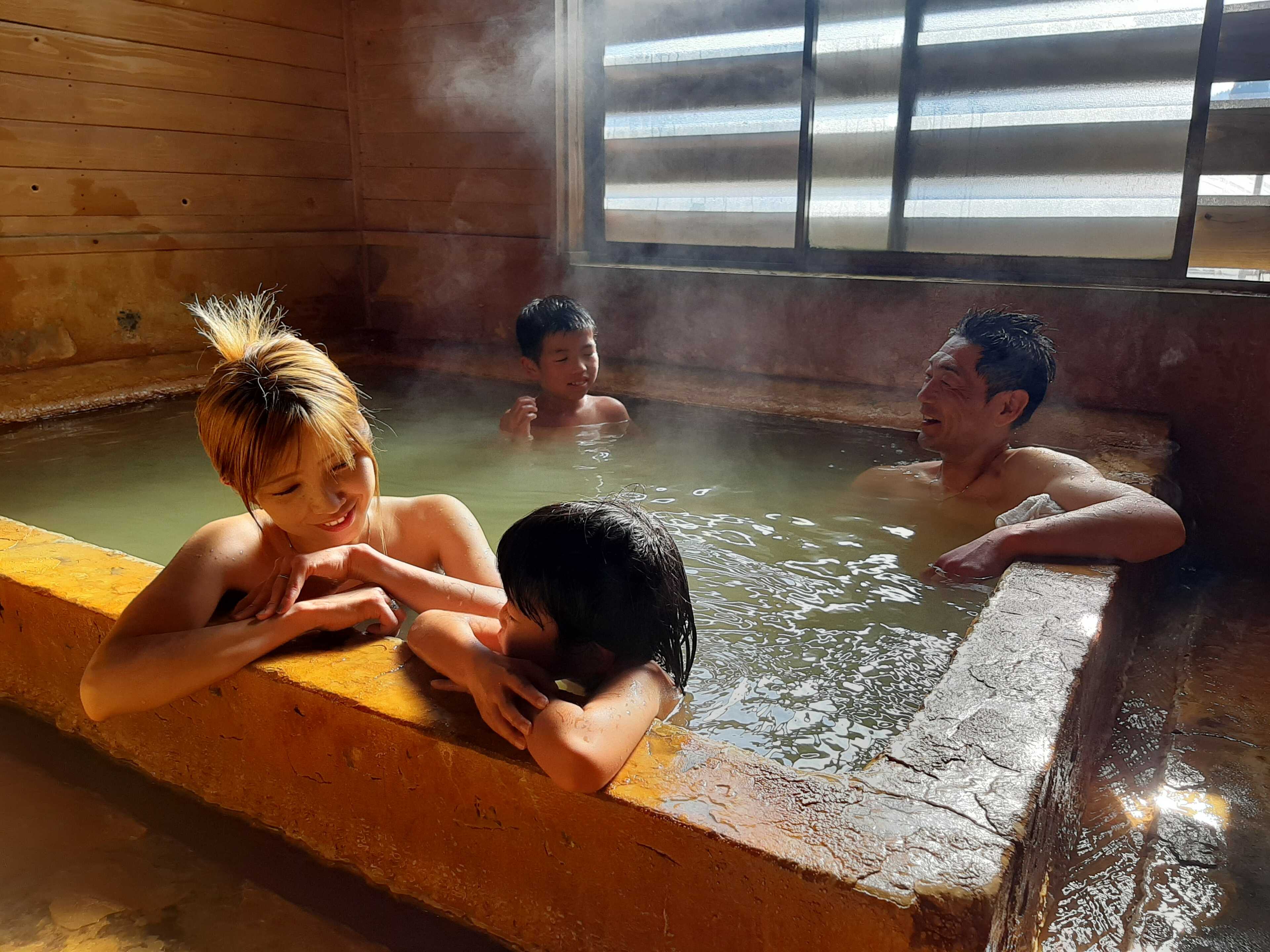 秘湯ながの湯 キャンプ場