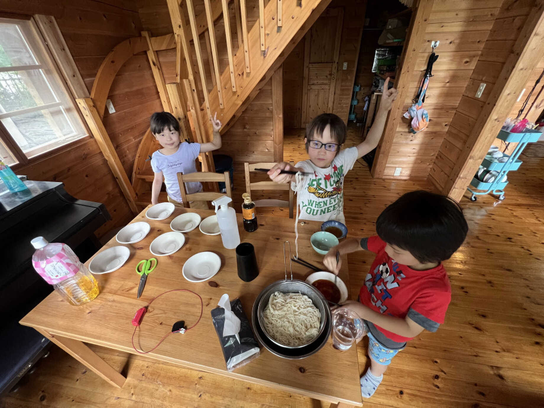 子供はロッジがお気に入り!