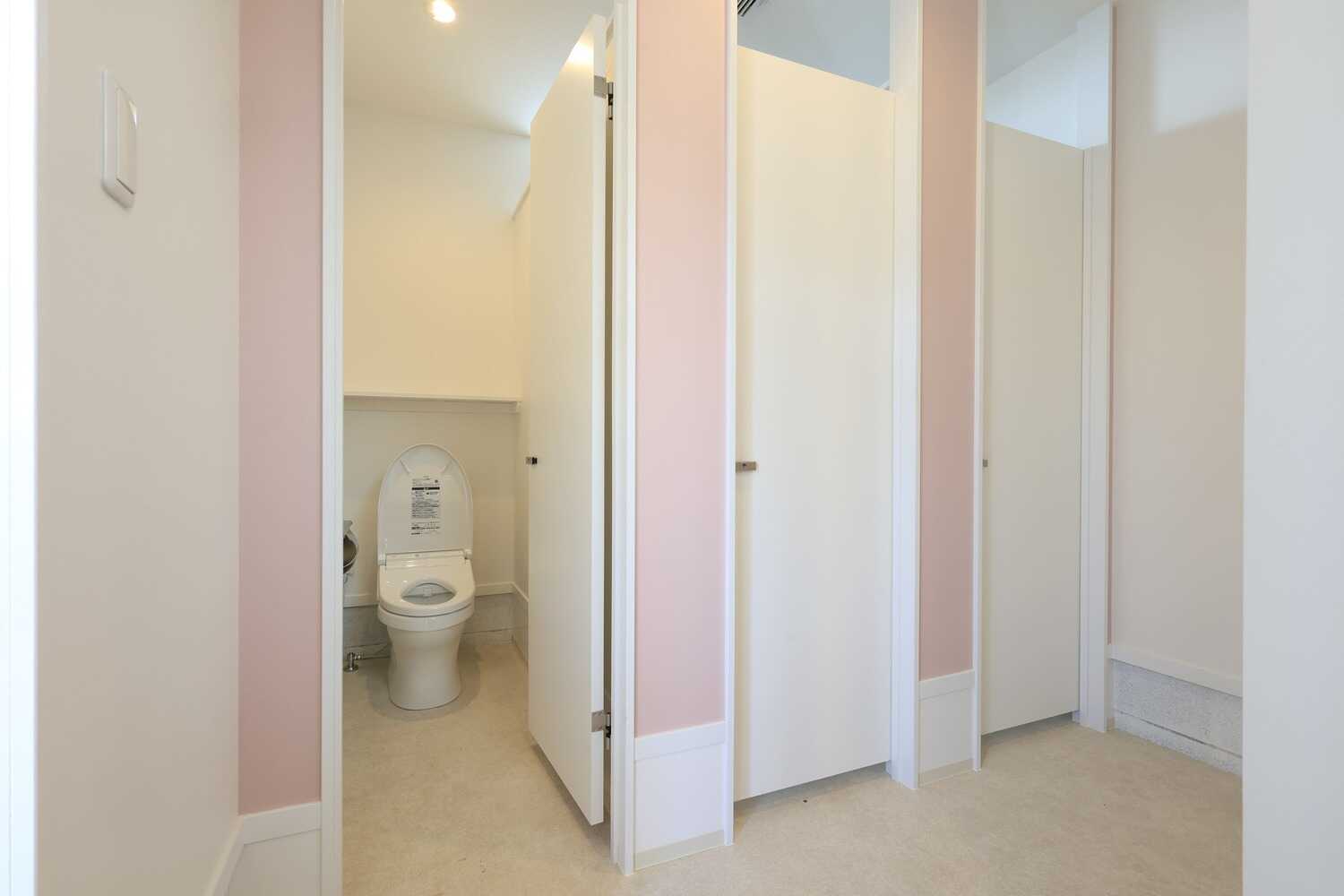 トイレは清潔に管理してます!安心してご利用いただけます。