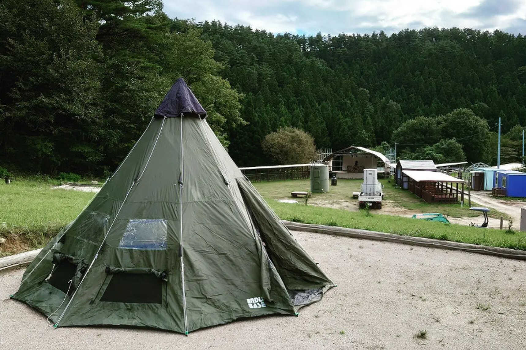 各サイトは隣との距離も離れておりプライベート感があります⛺️