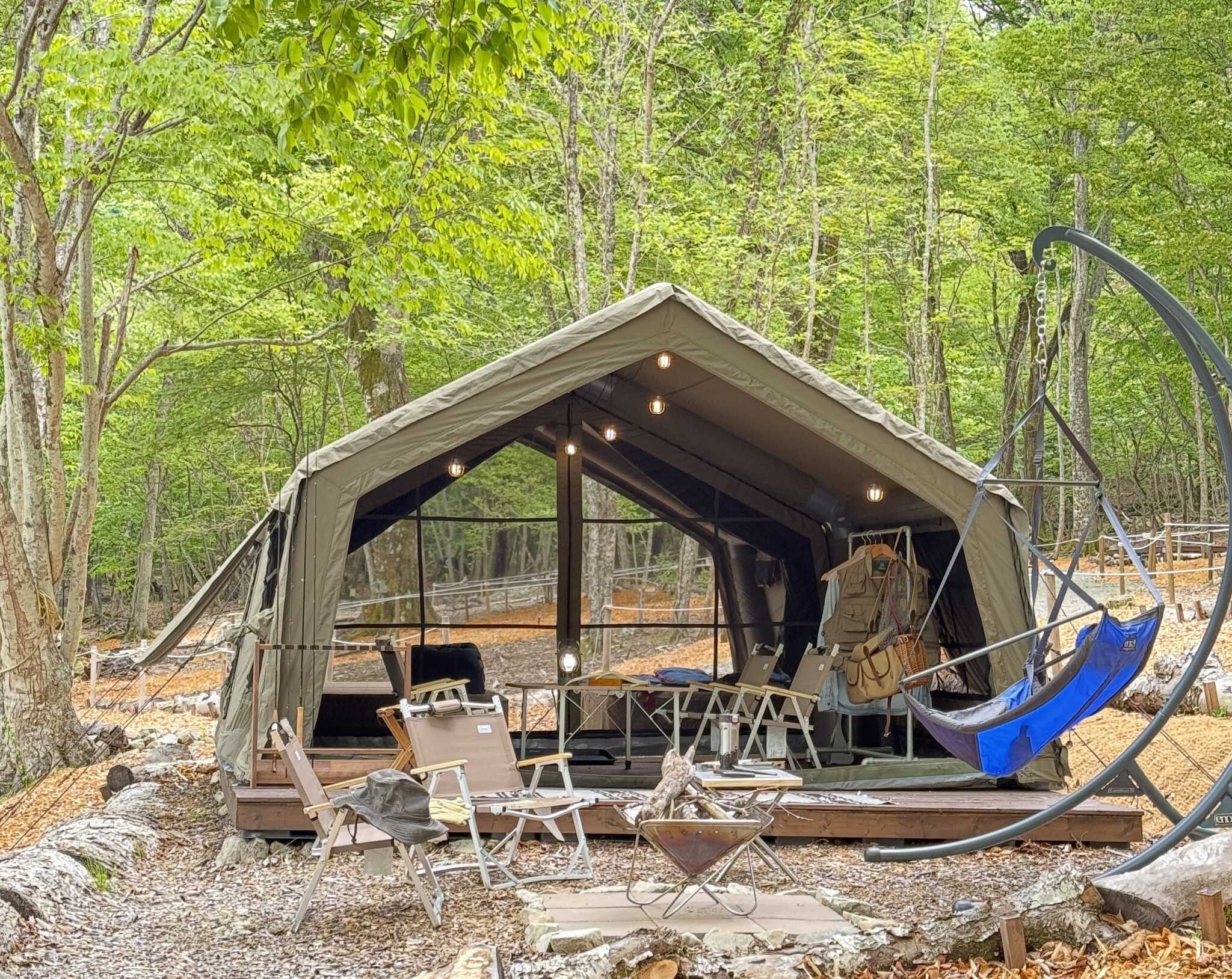 「ハックの隠れ家」Fishing&Glamping 中禅寺湖