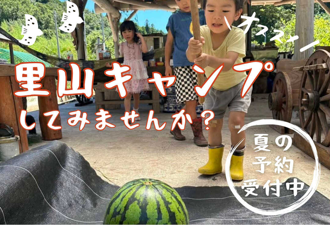 夏の里山に遊びに来ませんか?