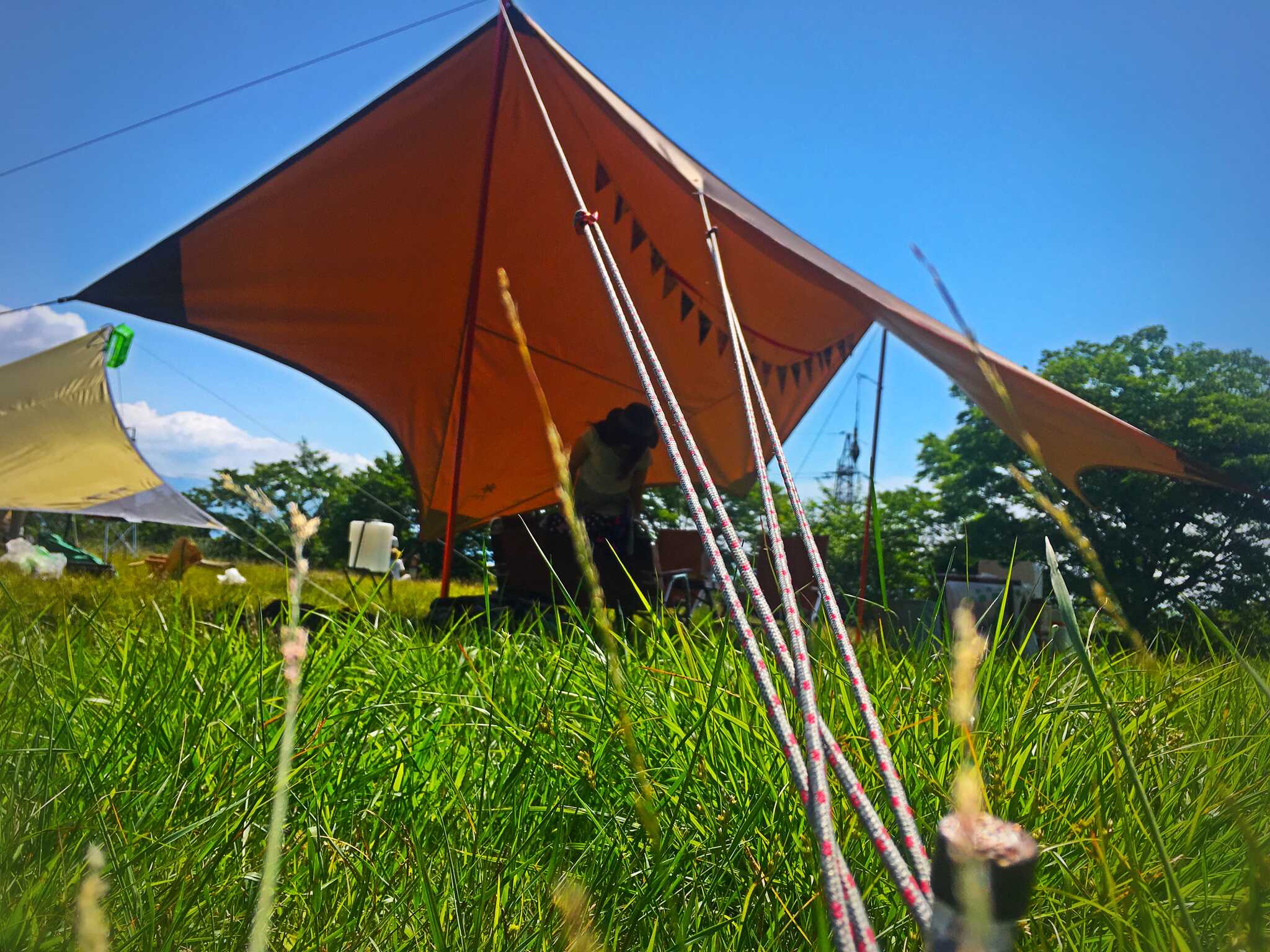 野田山健康緑地公園 富士川キャンプ場(旧:金丸山広場)の写真 5枚目