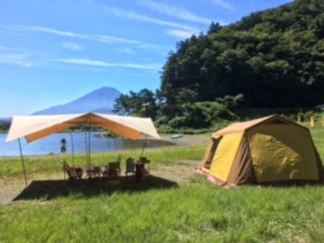 精進湖オートキャンプ場の写真 1枚目