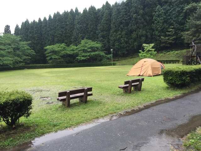 乳待坊公園いこいの広場キャンプ場