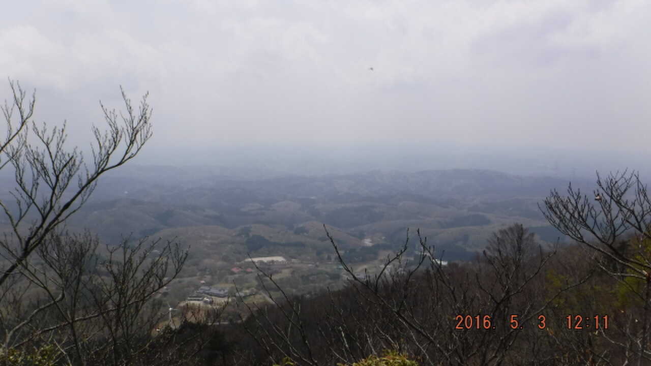 山頂付近