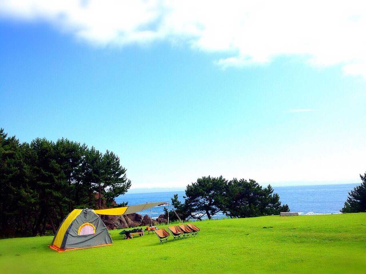 空と海の青が本当に気持ち良いです!