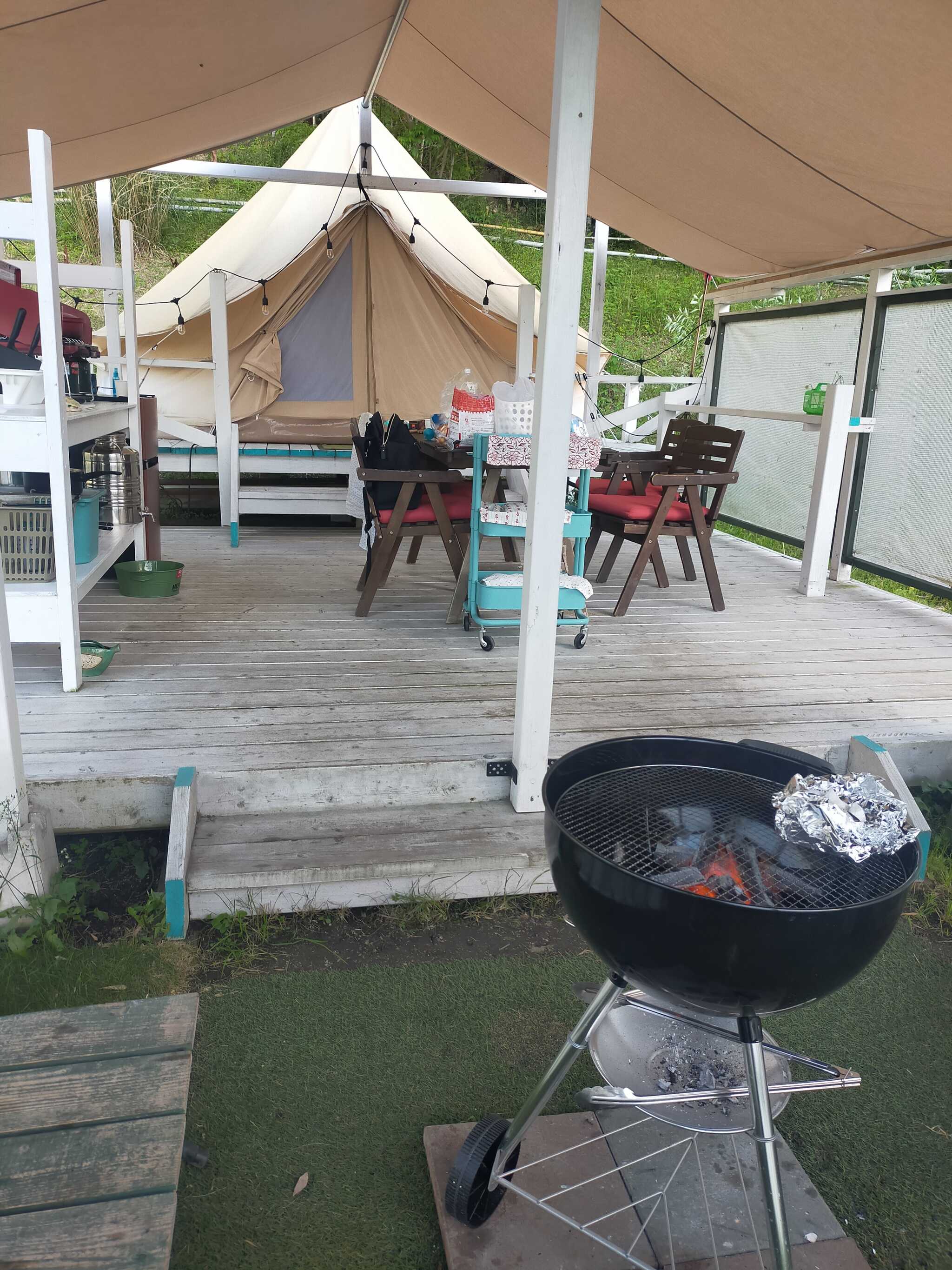 BBQ場からの眺め