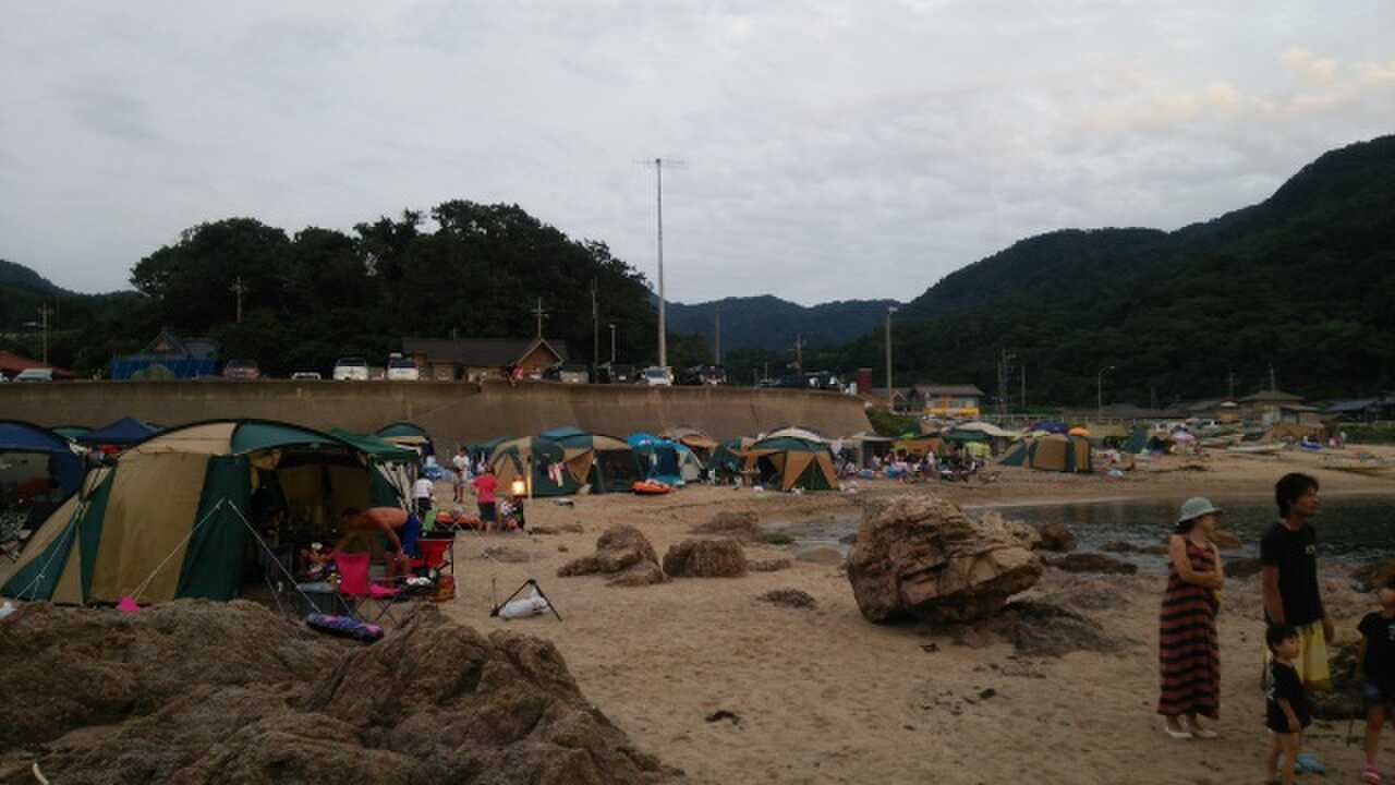 桑川海水浴場キャンプ場の写真 1枚目