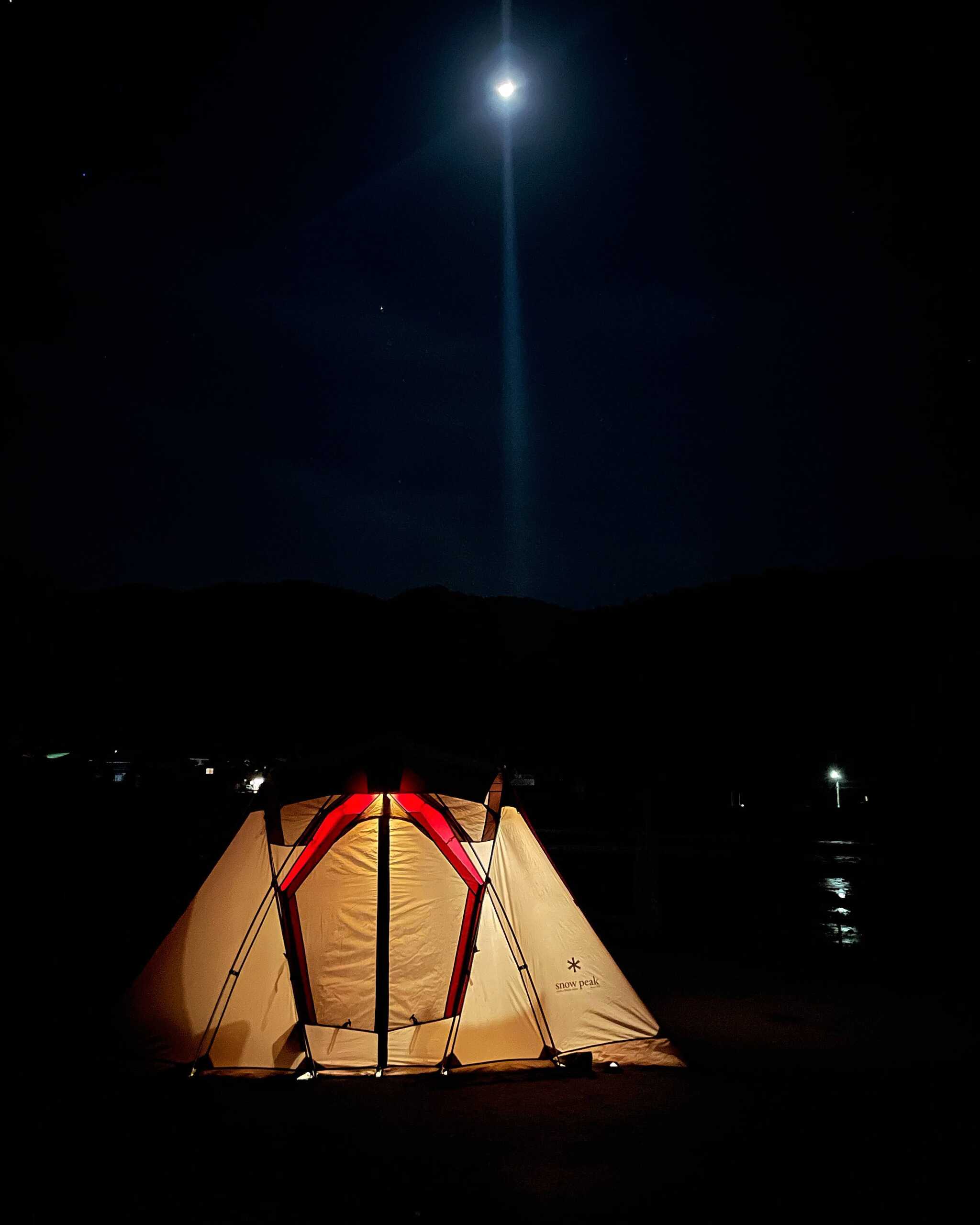 星空が綺麗に見えます