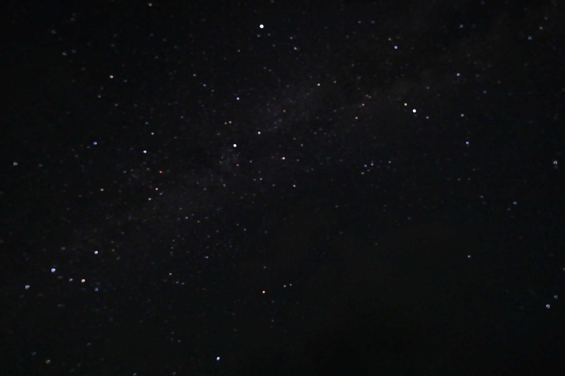 満天の星空