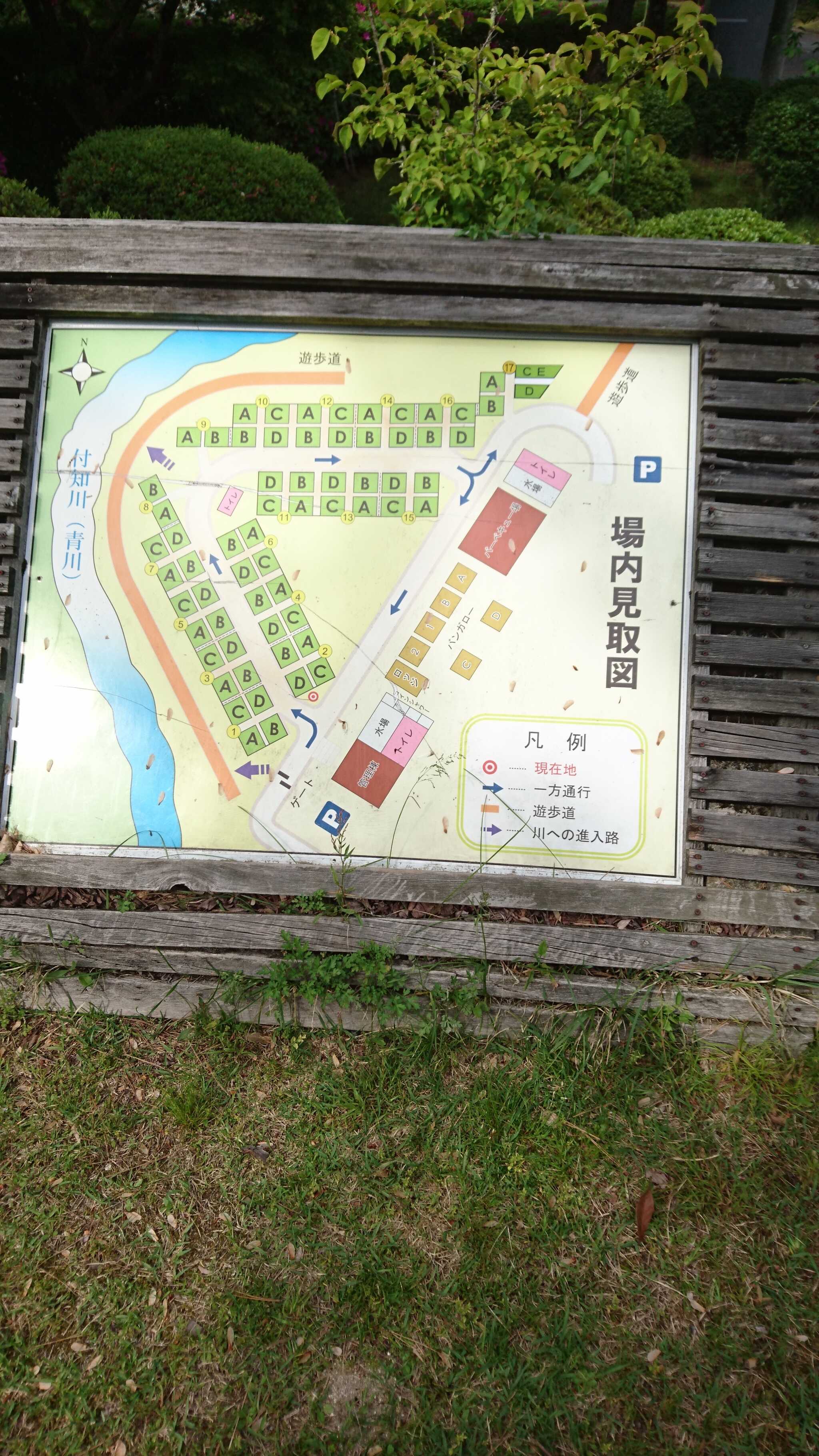 場内の見取り図