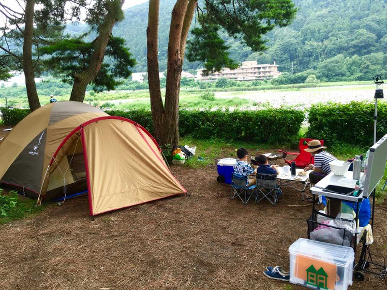 上大島キャンプ場の写真 2枚目