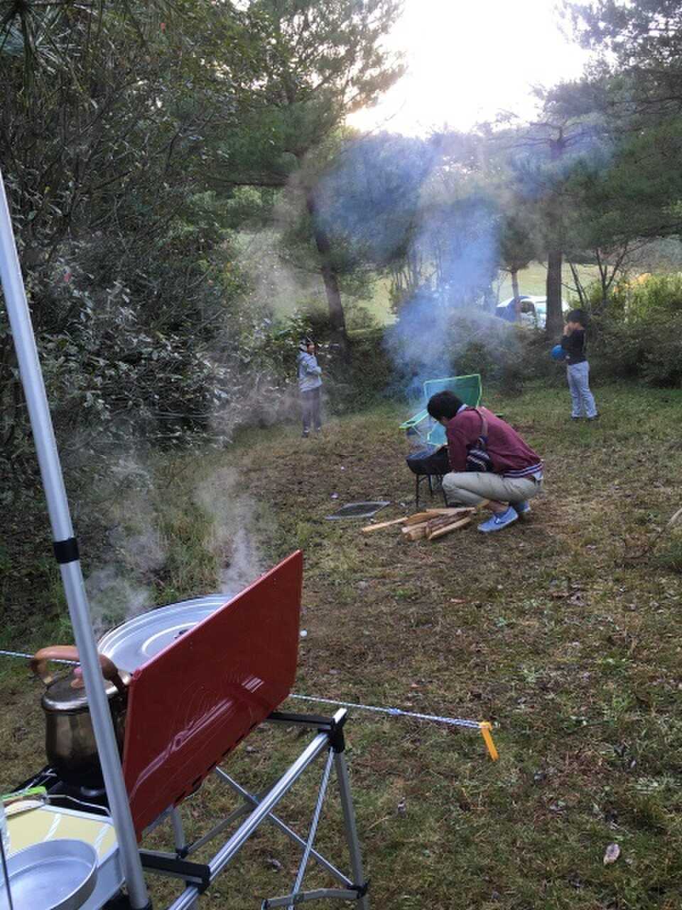 焚き火