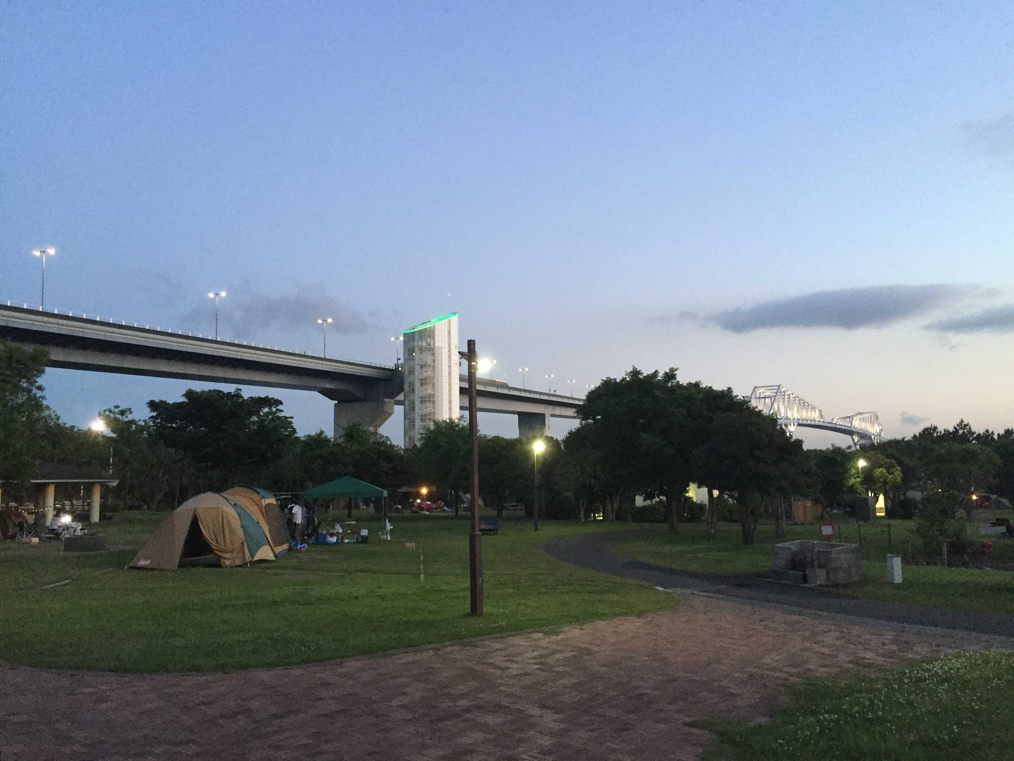若洲公園キャンプ場の写真 5枚目