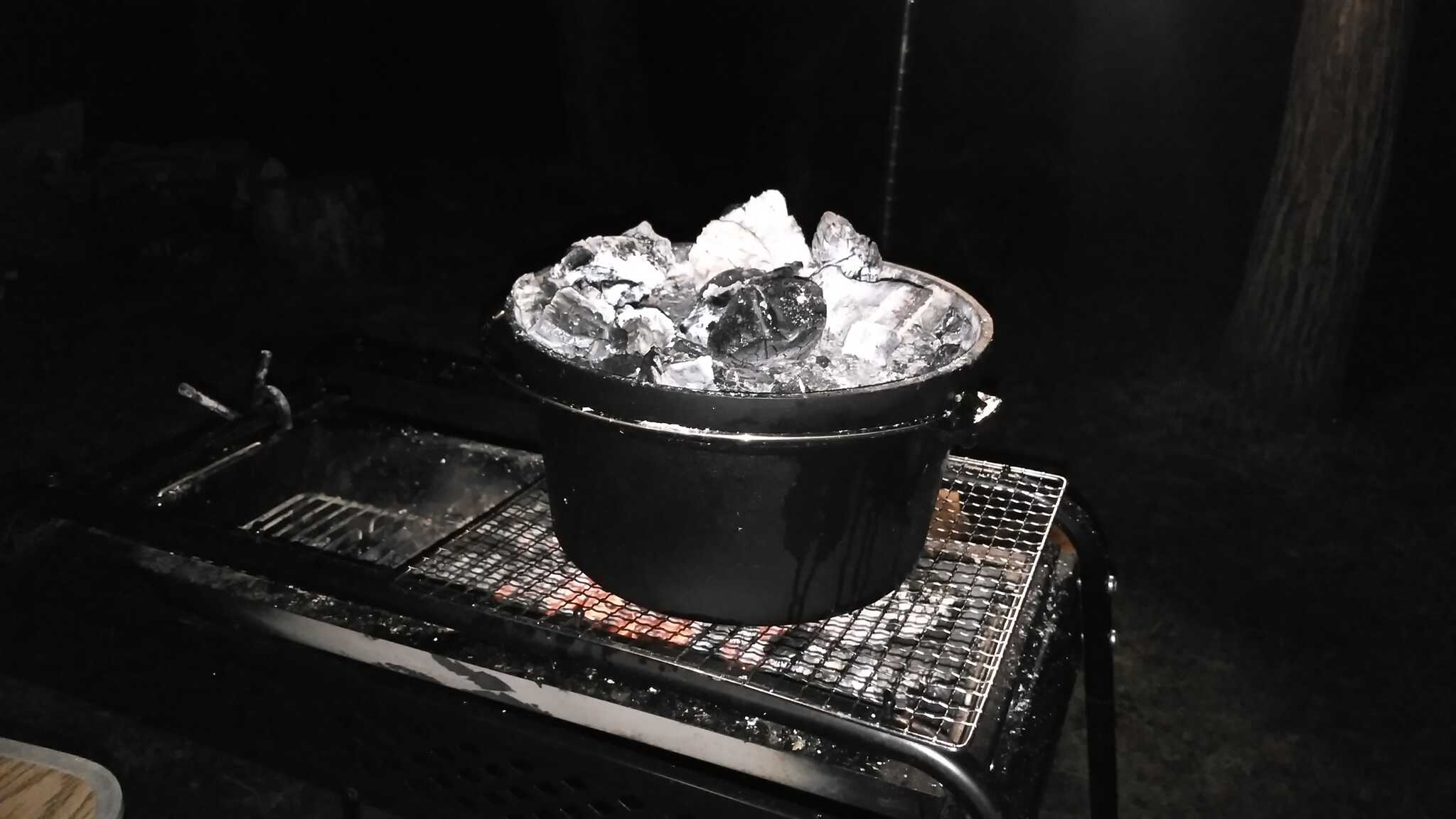 ローストビーフの調理中
