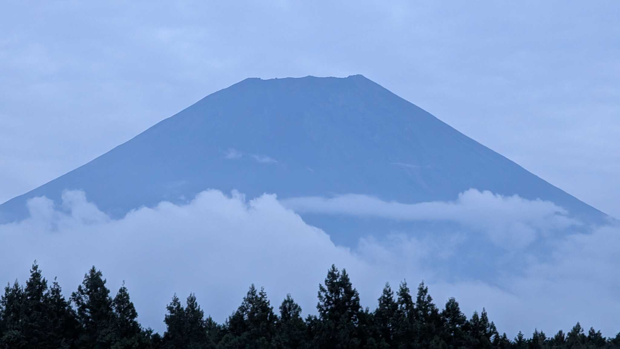 迫力の富士山