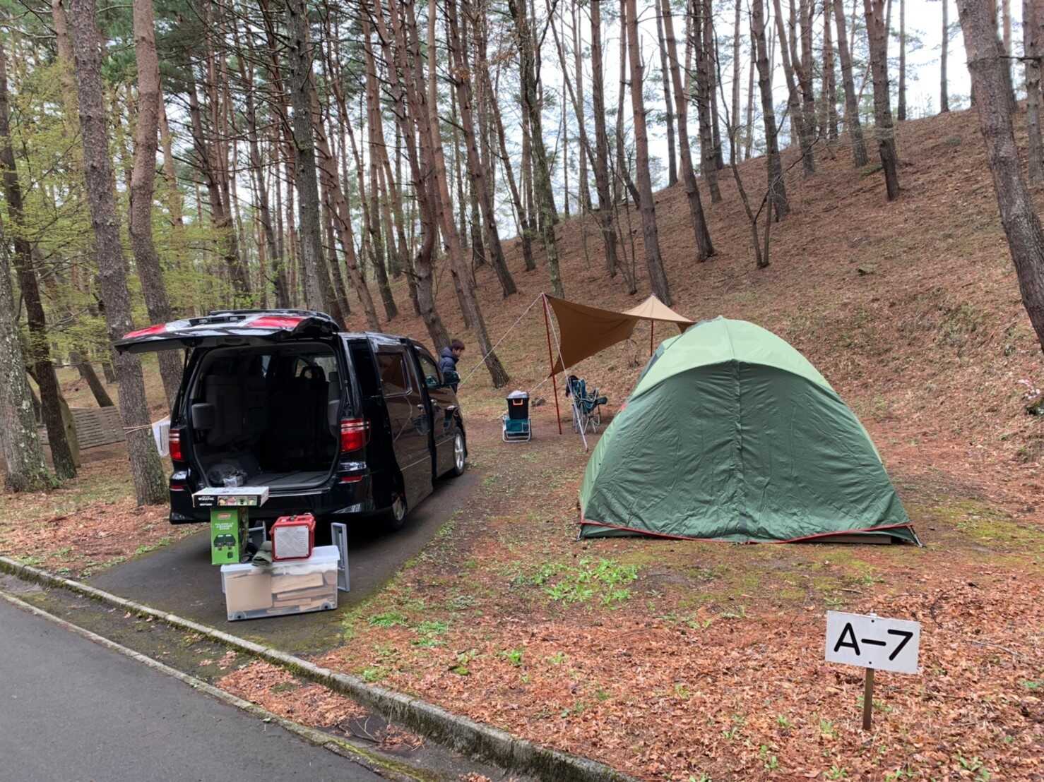 しだれ栗森林公園キャンプ場の写真 1枚目