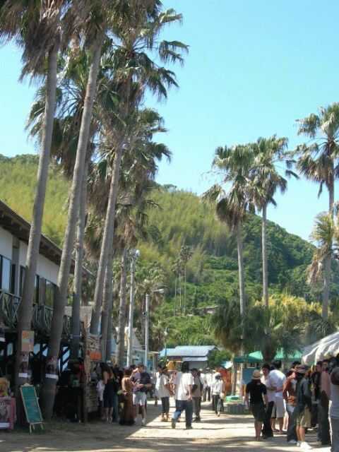 能古島キャンプ村・海水浴場