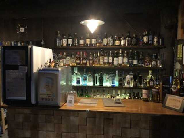 キャンプ場のBAR