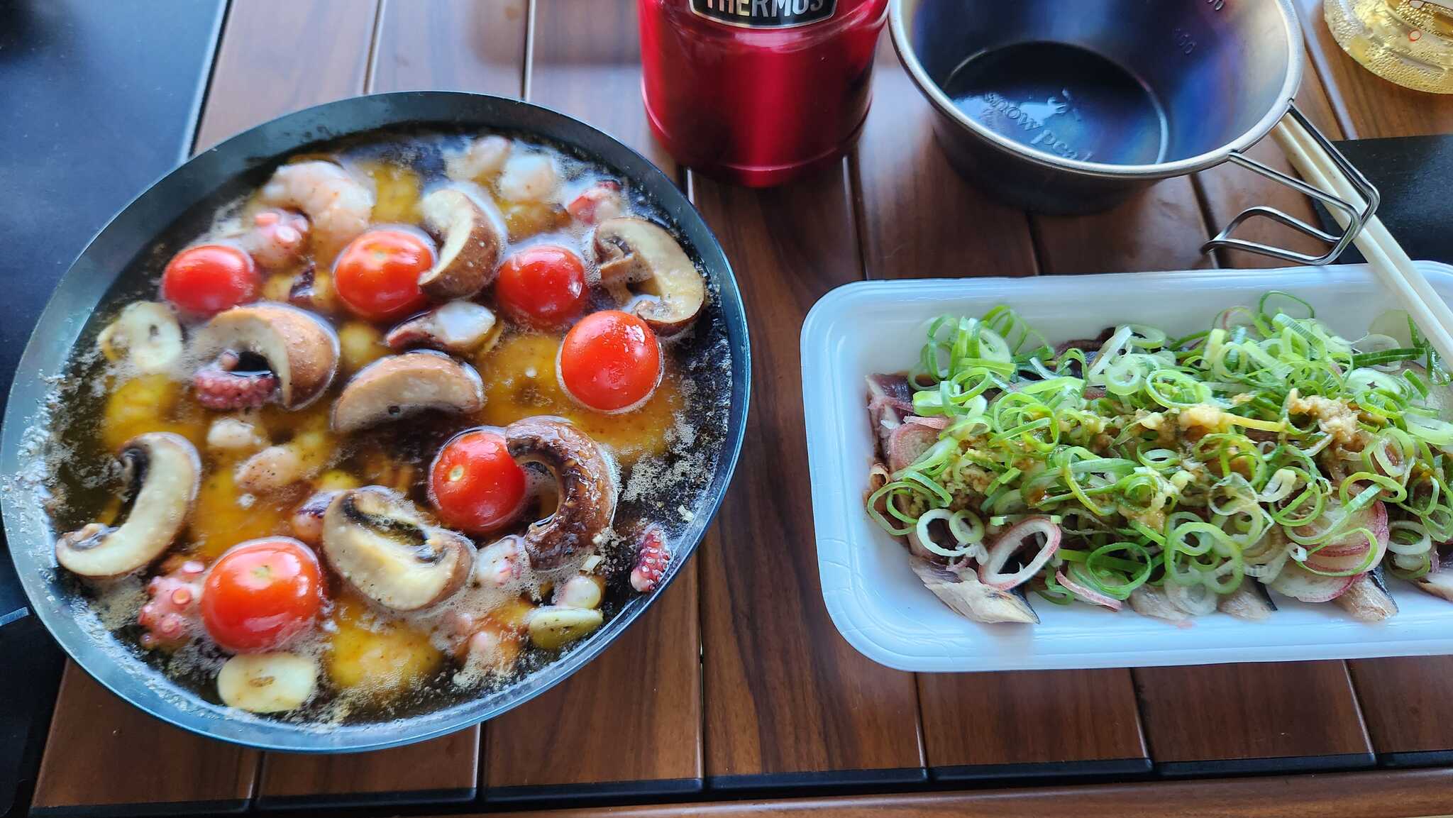 キャンプ飯