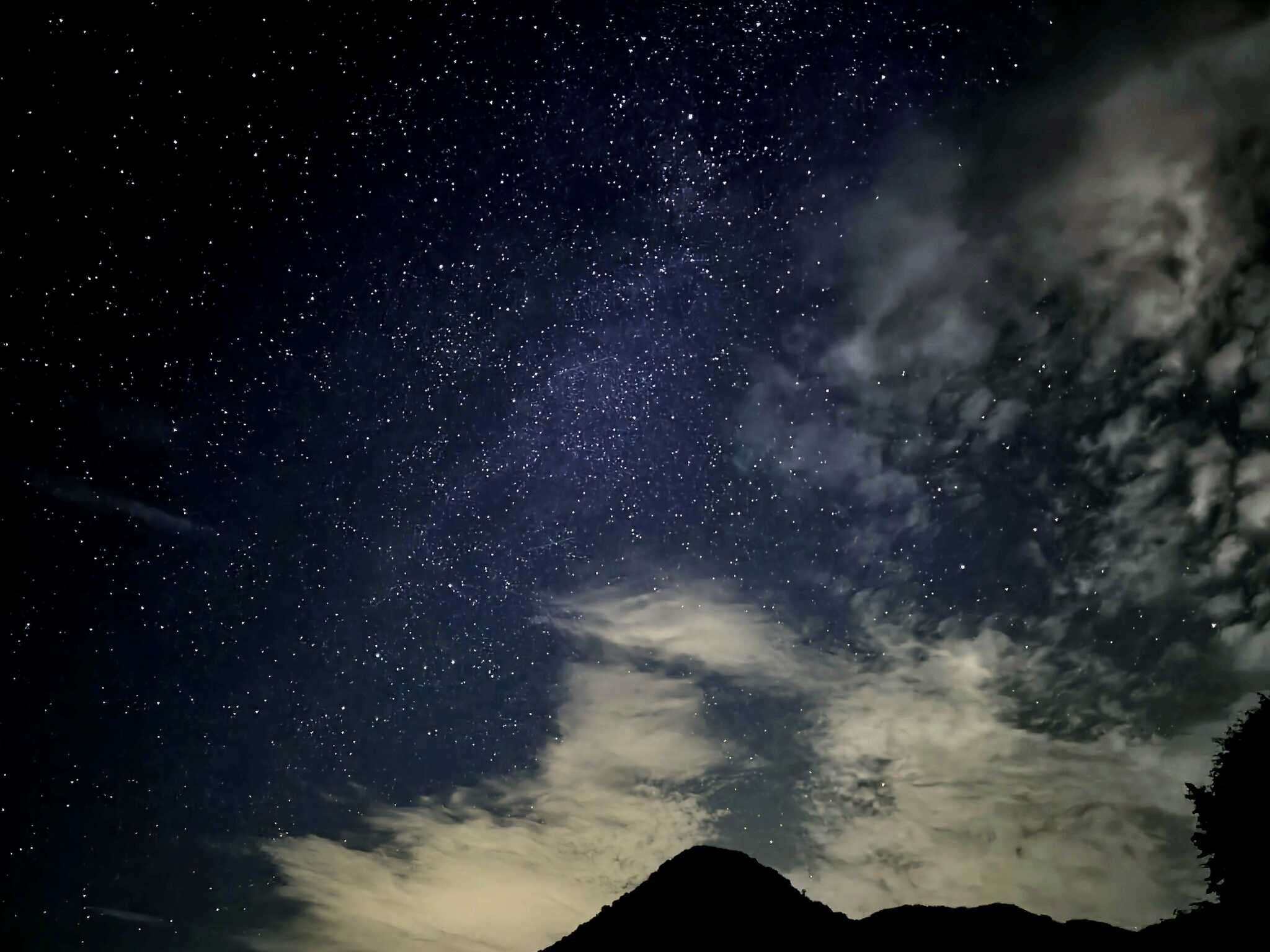 満点の星空