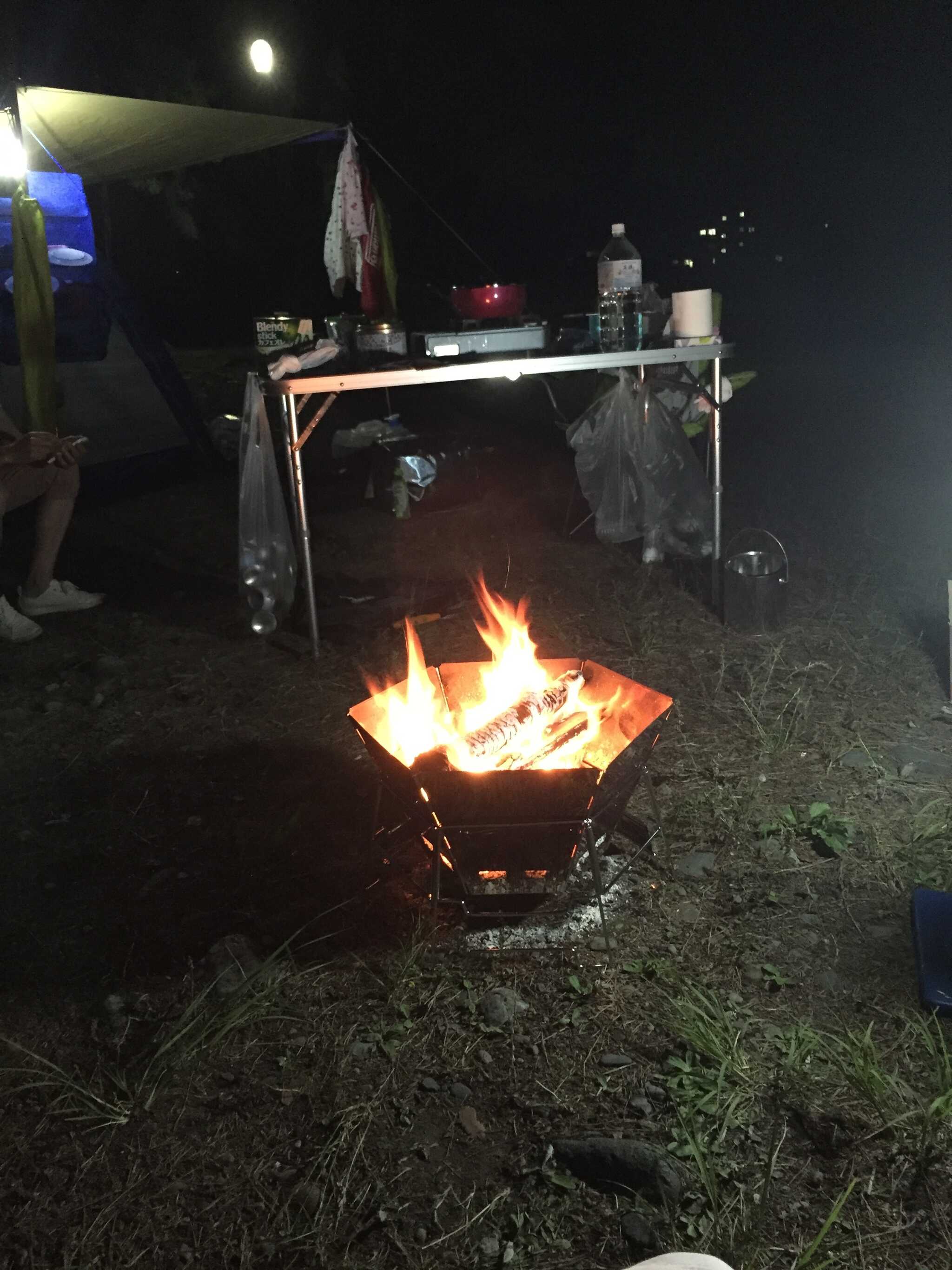 焚き火