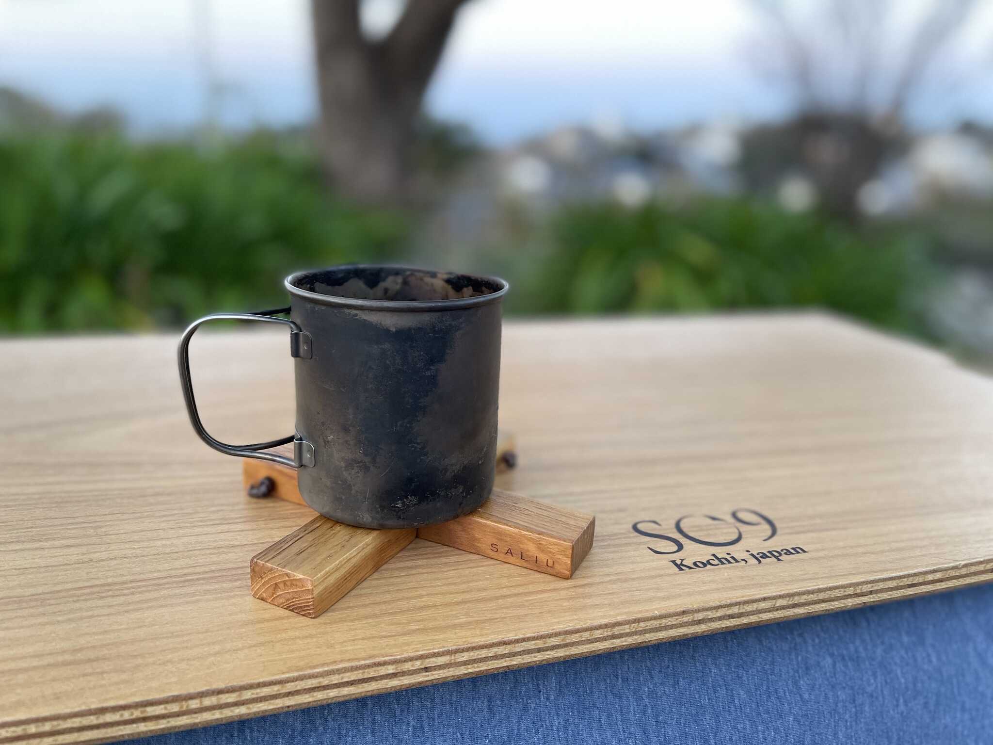 朝のソロコタツ