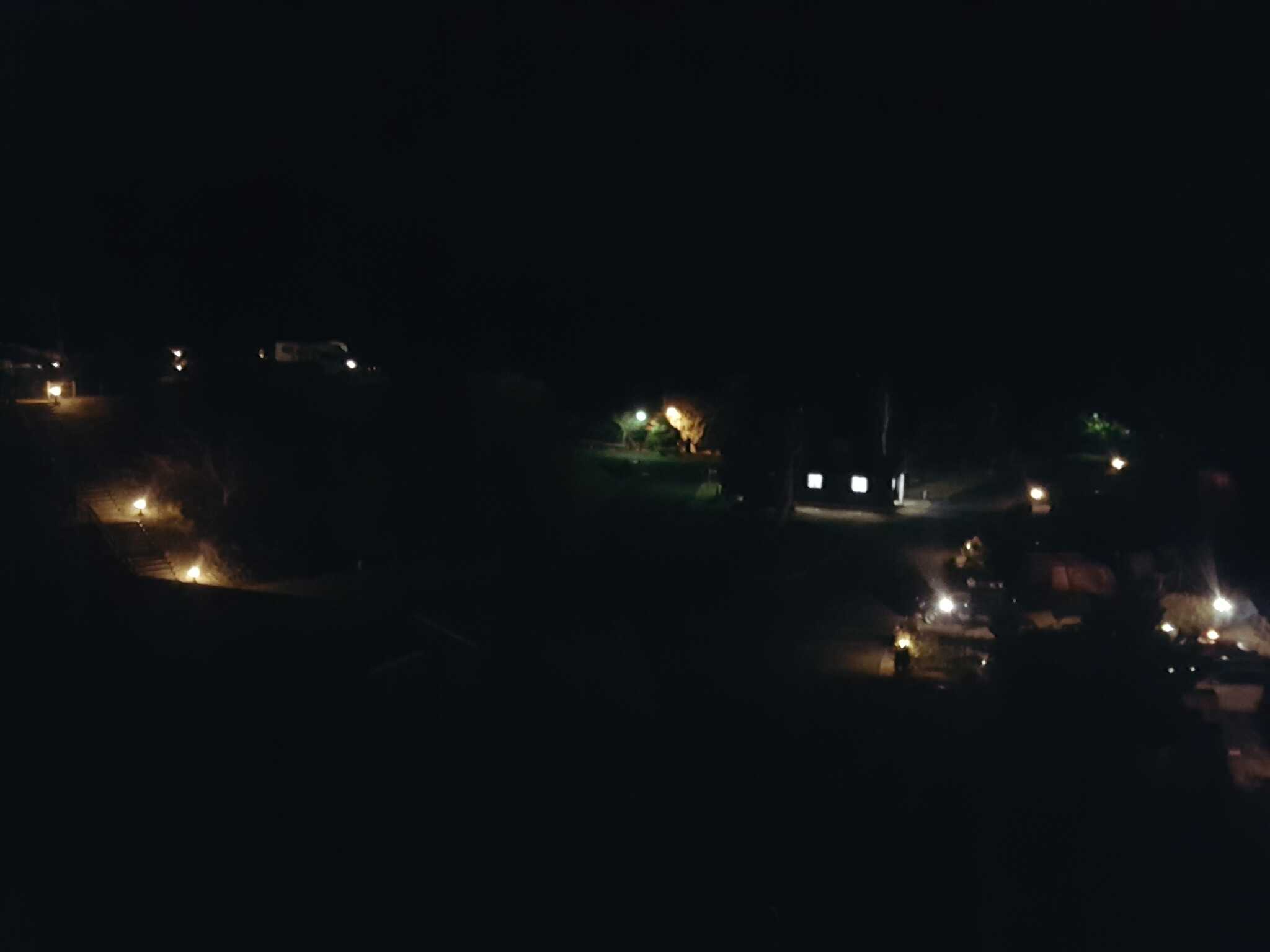 夜の照明