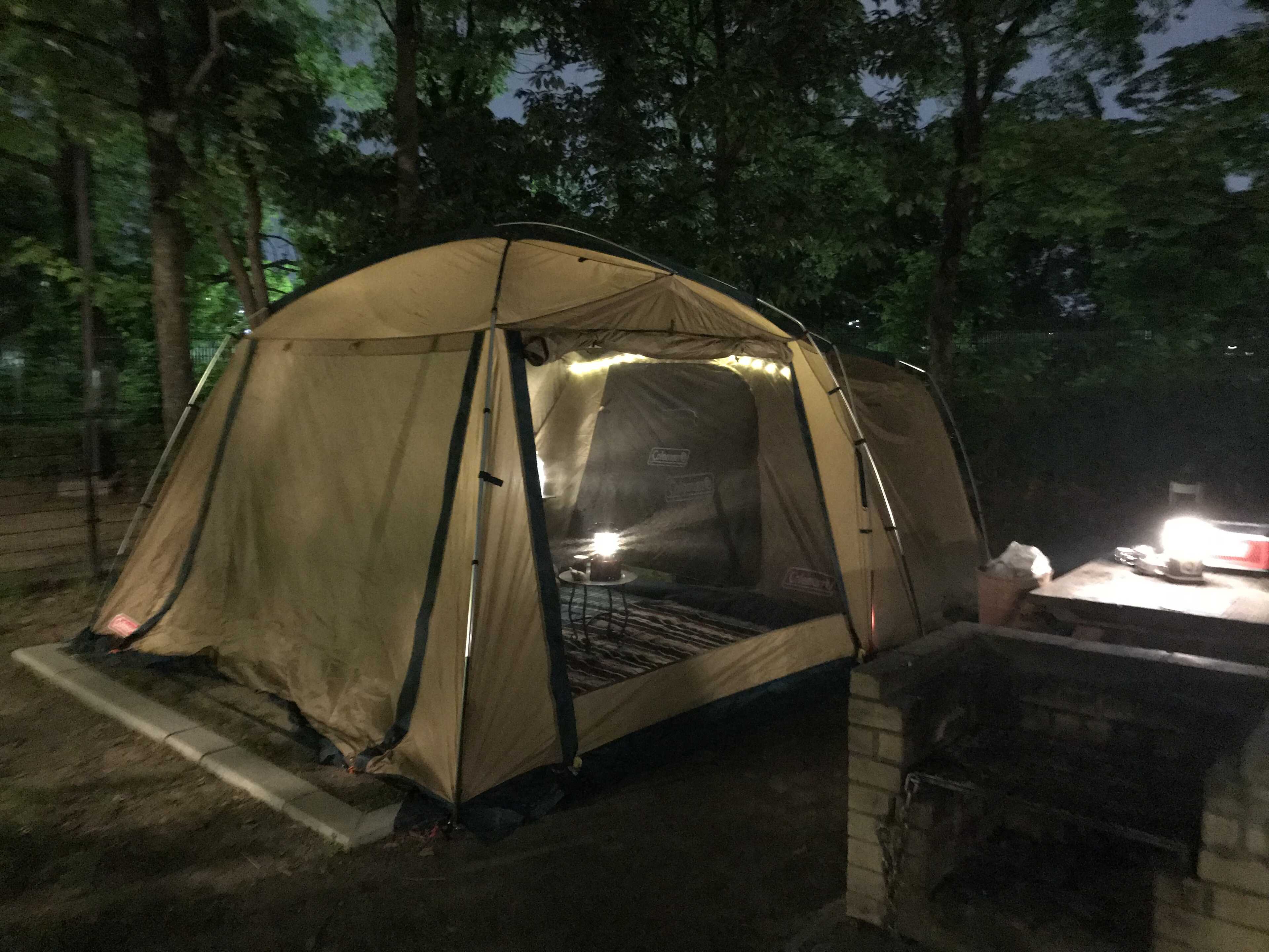 花博記念公園鶴見緑地キャンプ場の写真 2枚目
