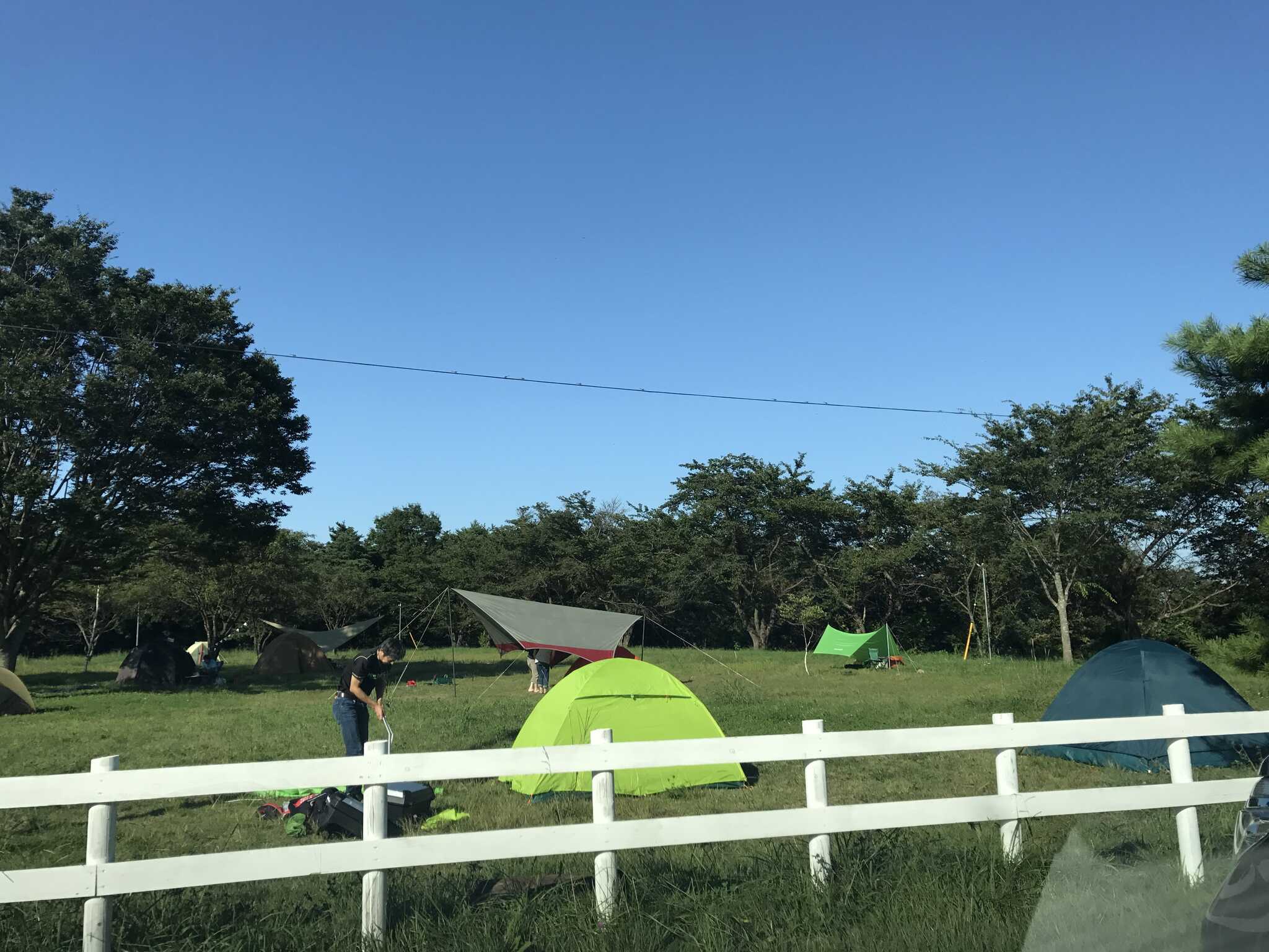 あだたら高原野営場の写真 2枚目