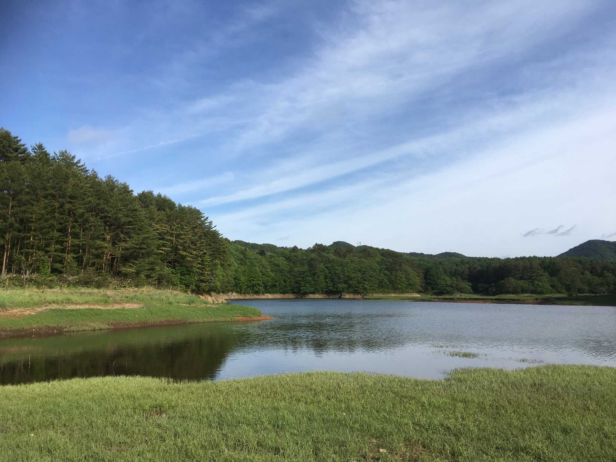 西中国山地国定公園聖湖キャンプ場