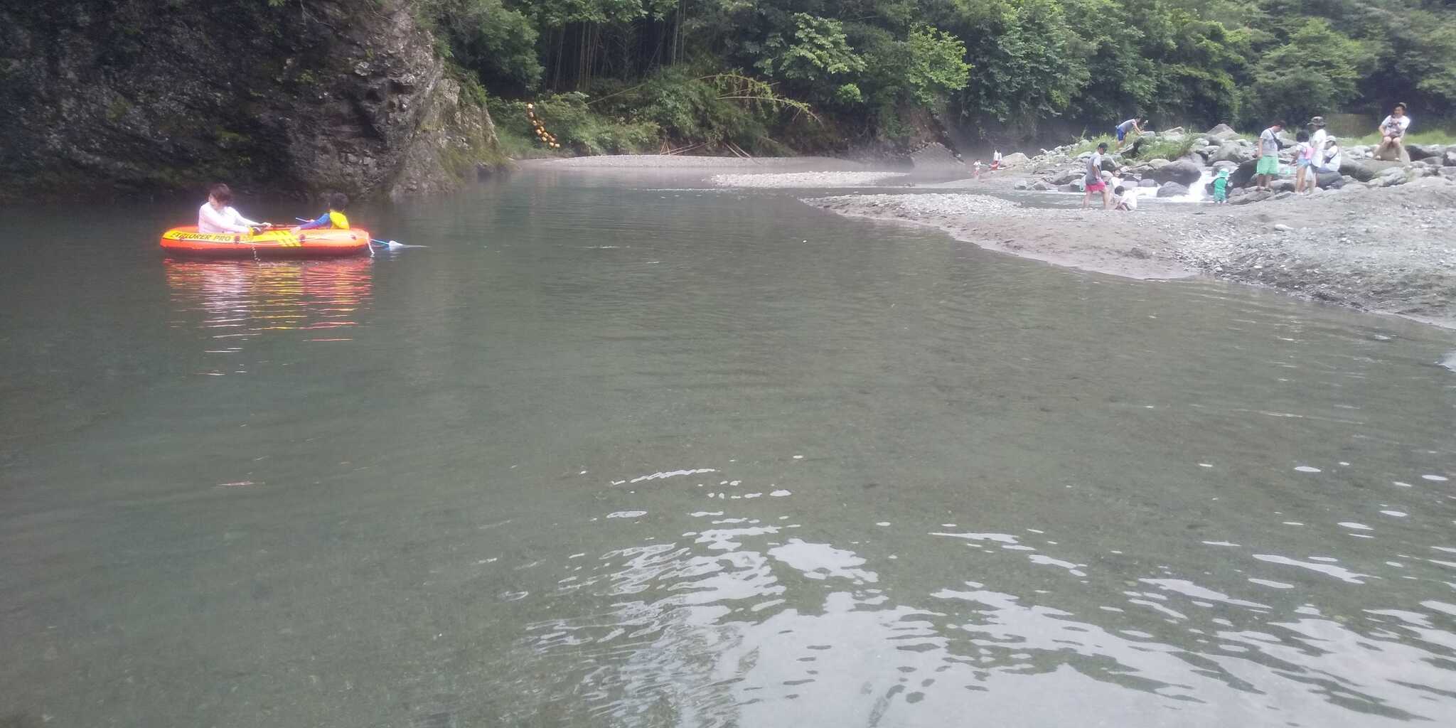 水はかなりきれい