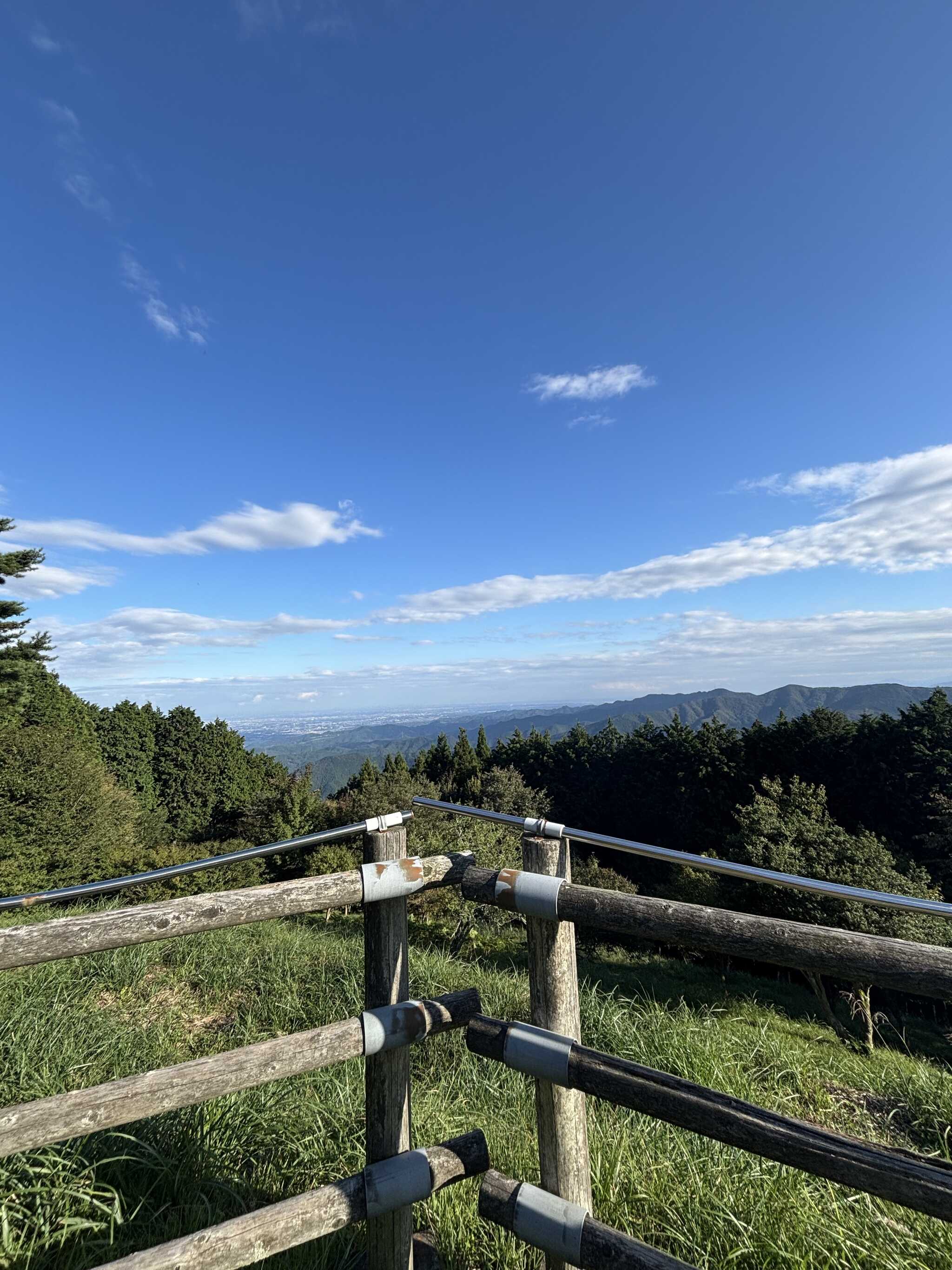 まずは景色