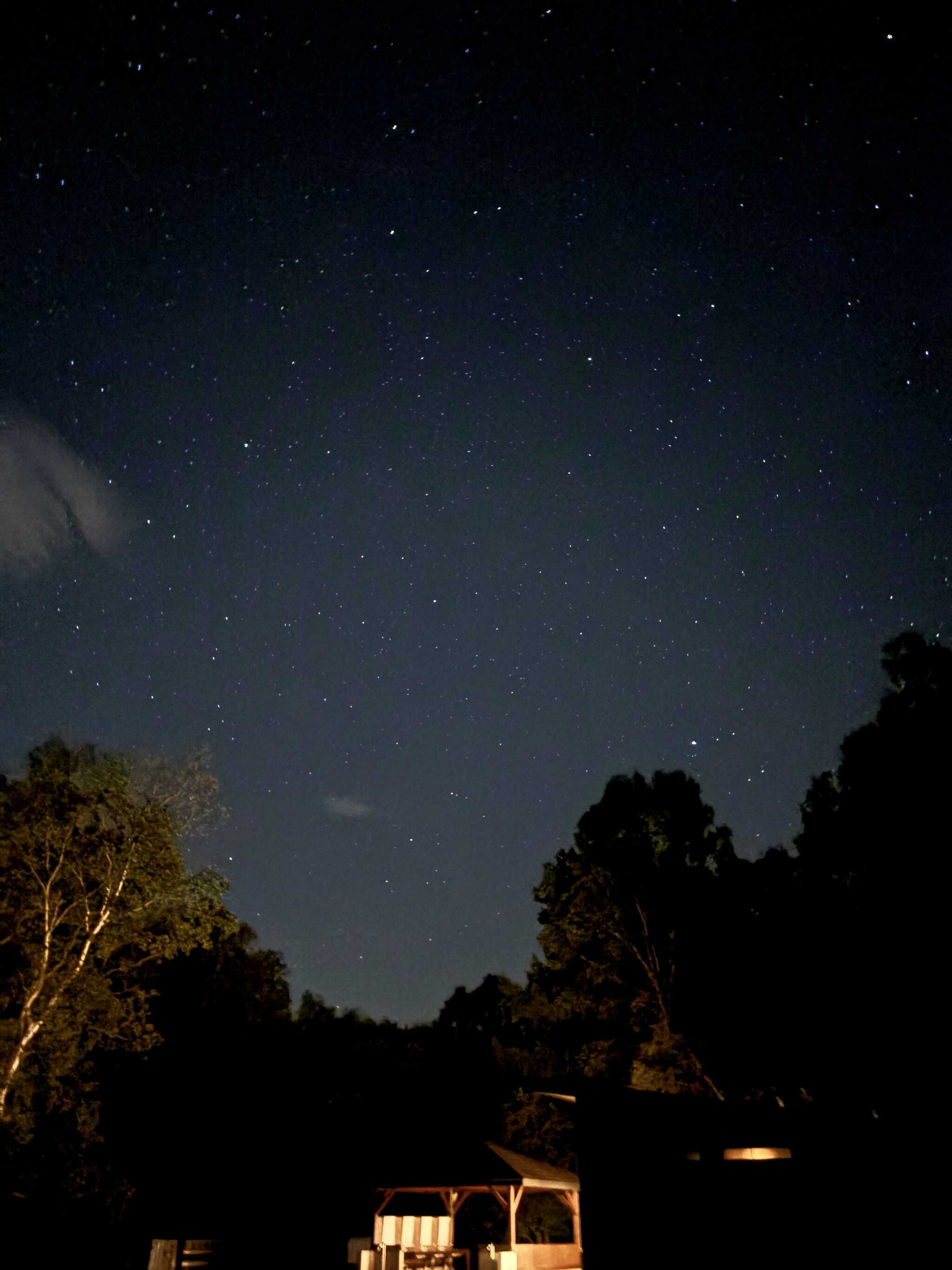 満天の星空