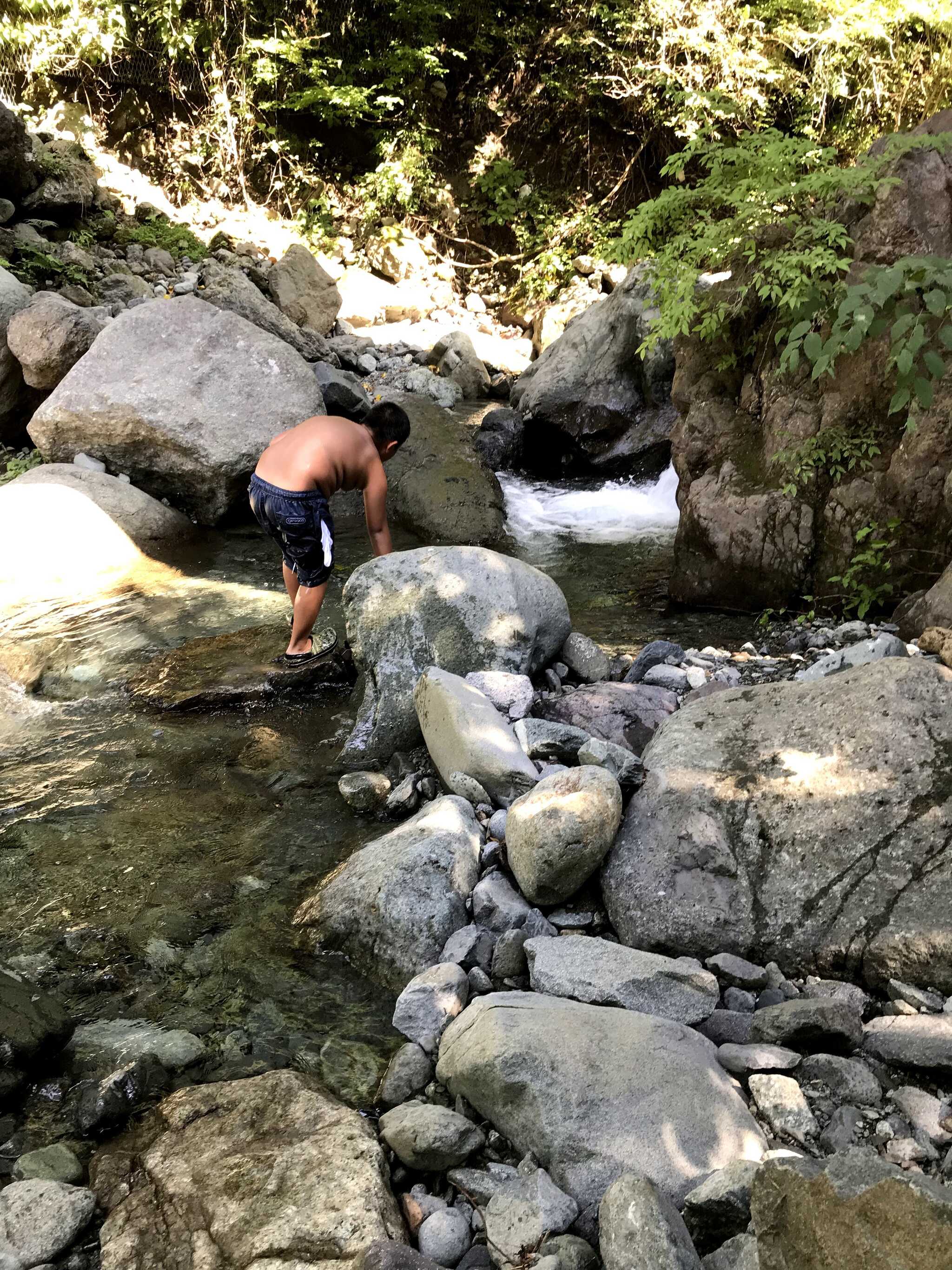 水がだんだん冷たくなってきた