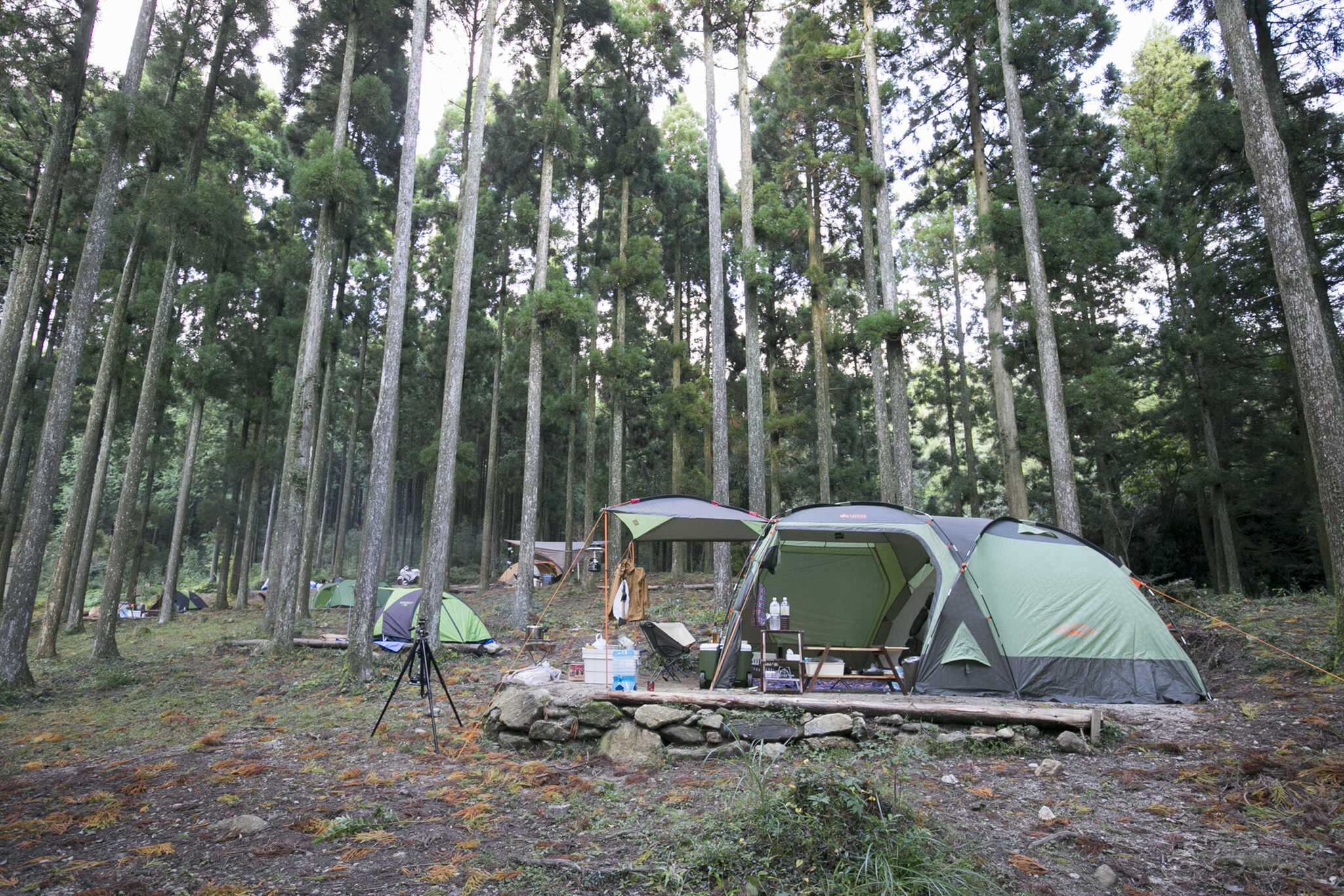 山中キャンプ場の写真 1枚目