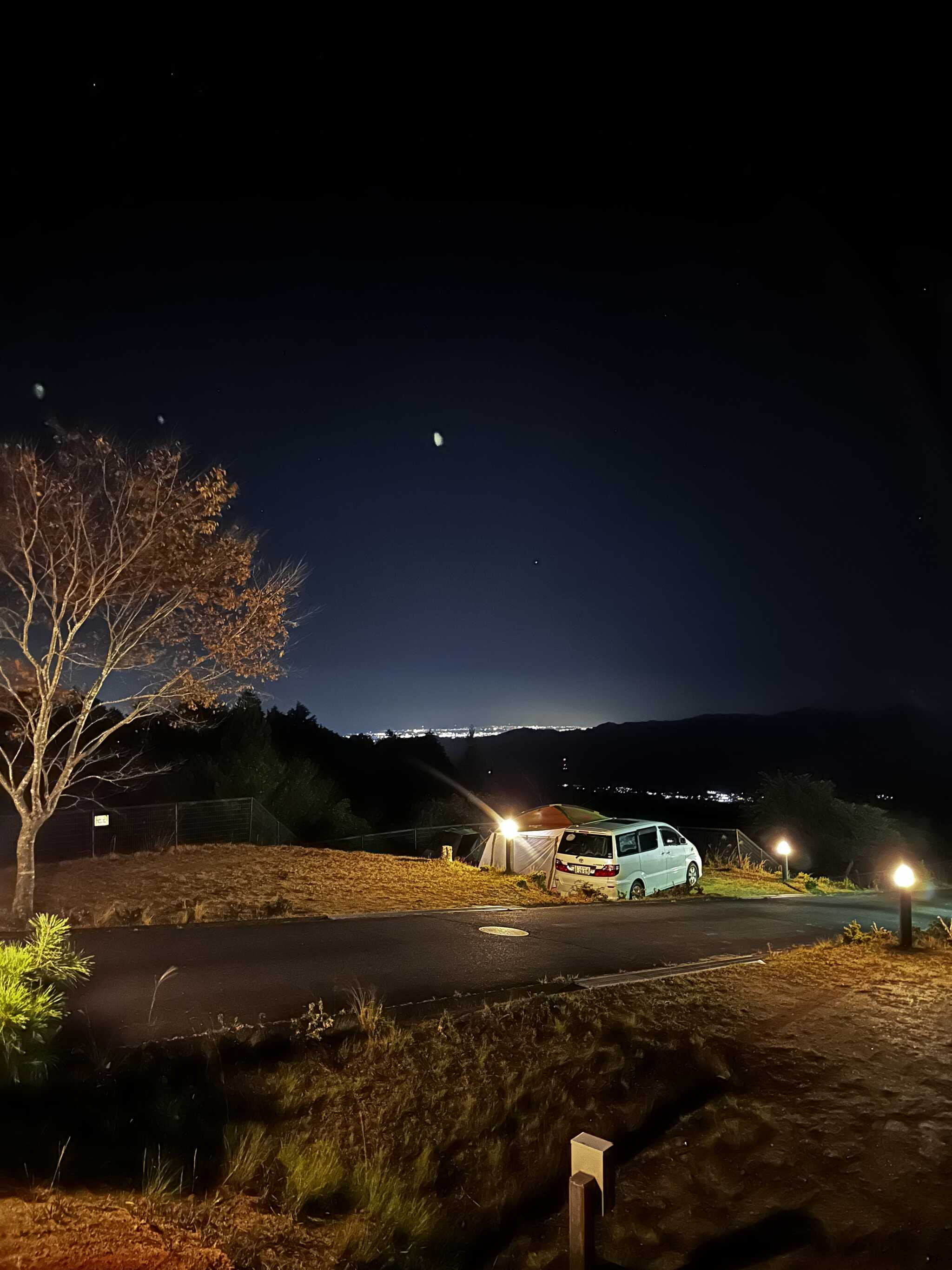 21時頃の夜景