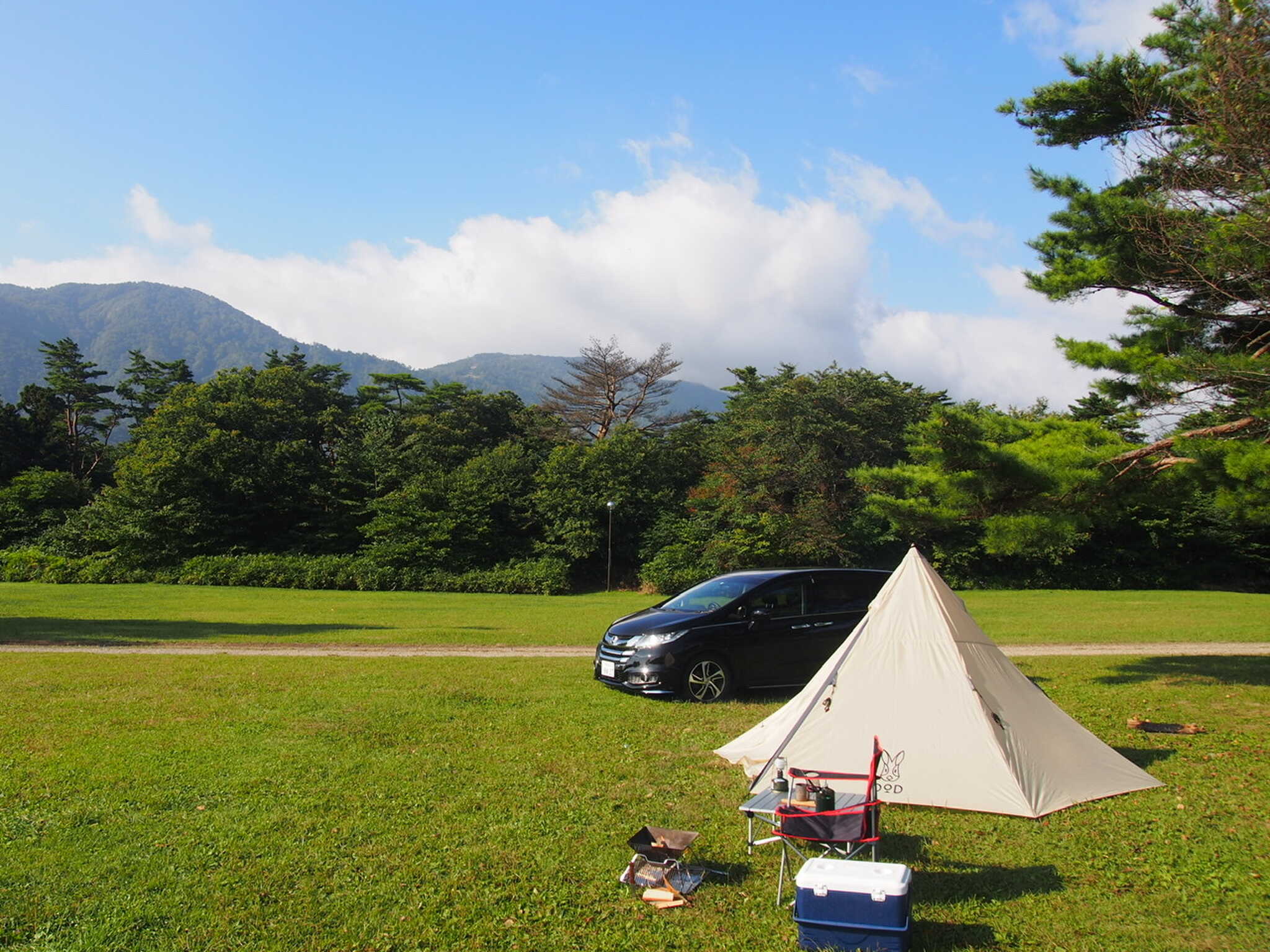山々の眺望が素晴らしい