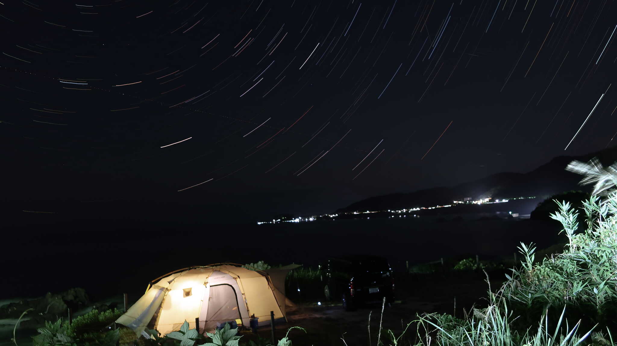 夜は星が綺麗