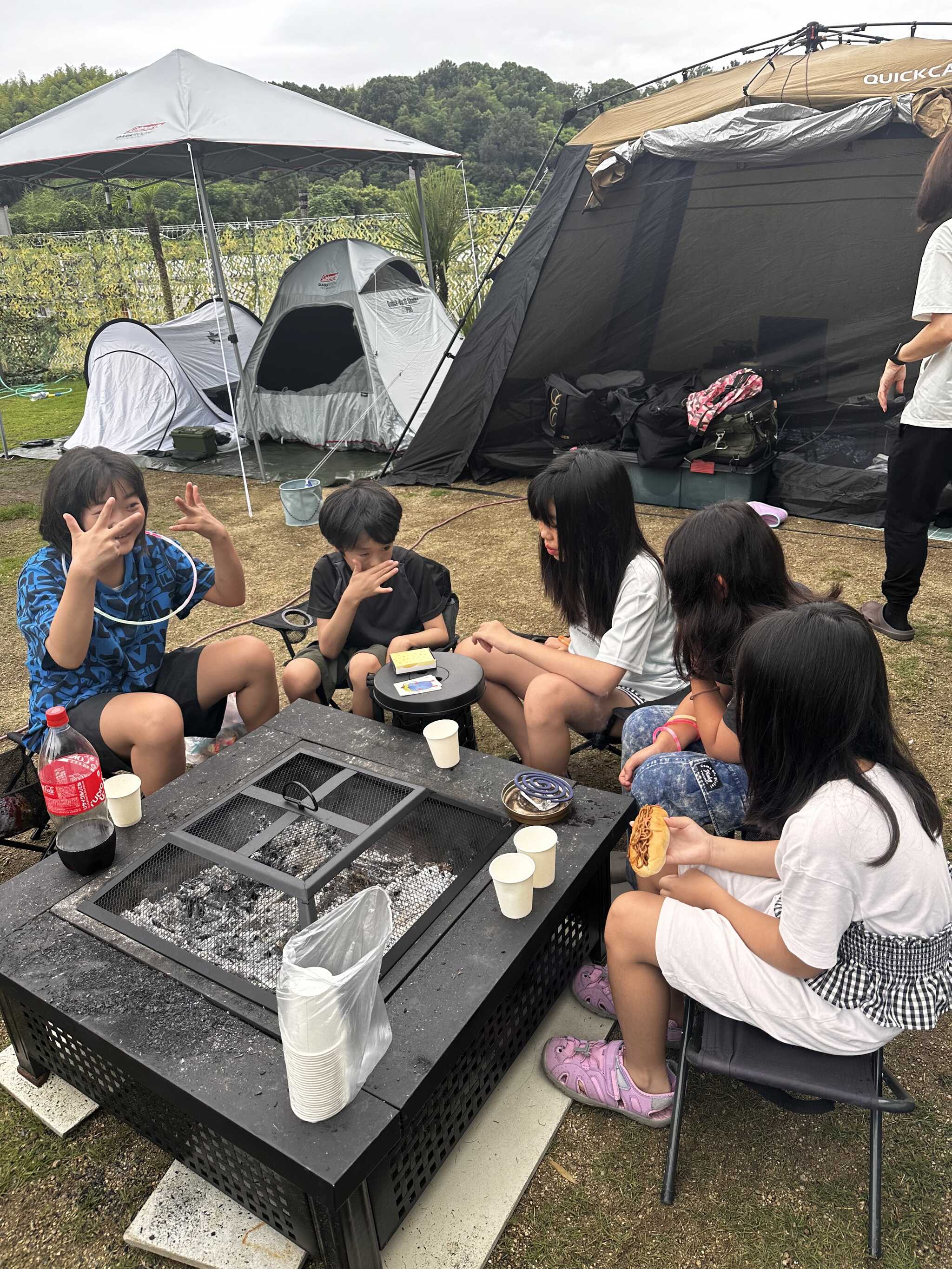 朝からカードゲーム