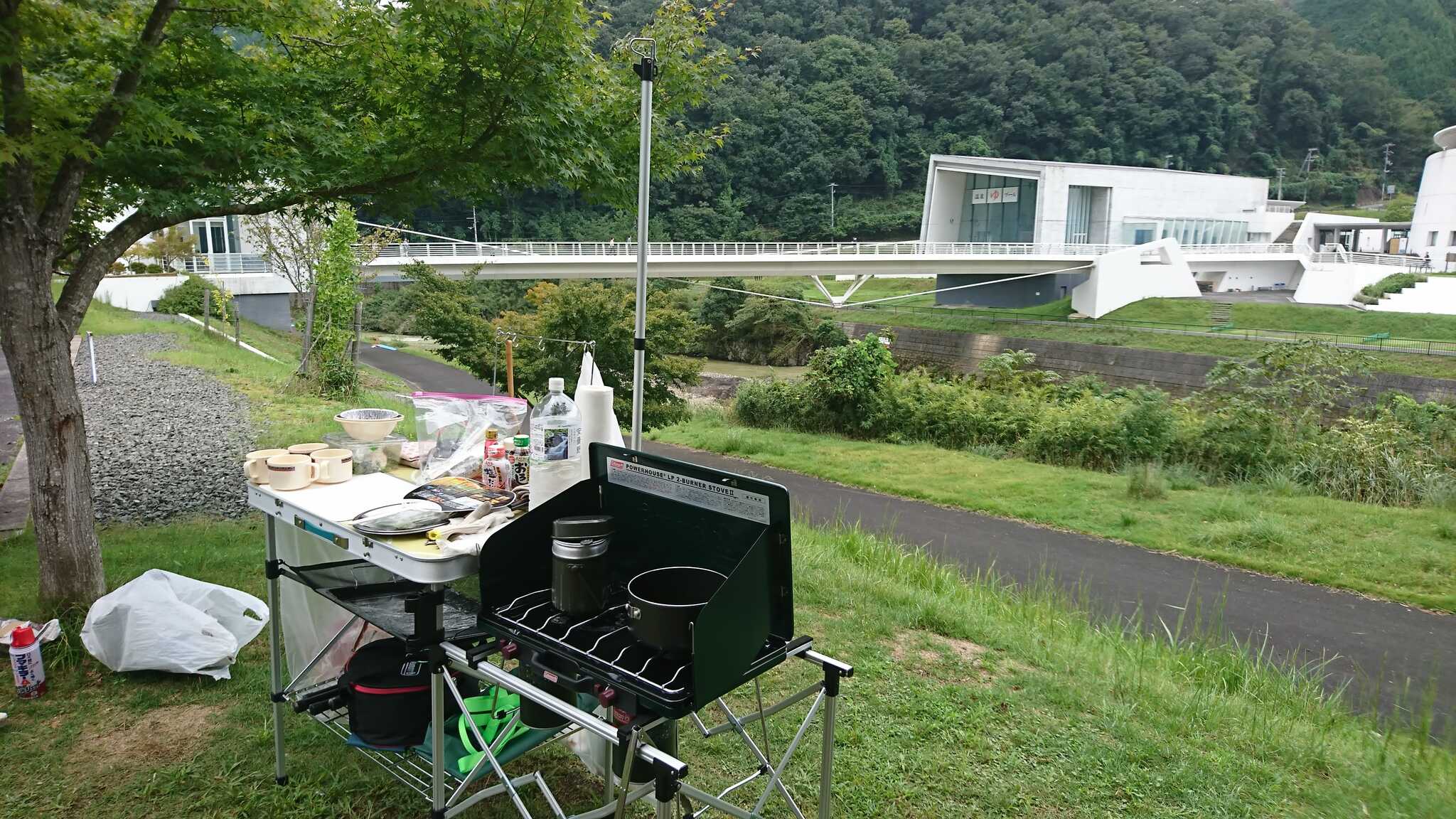 サイトからの景色