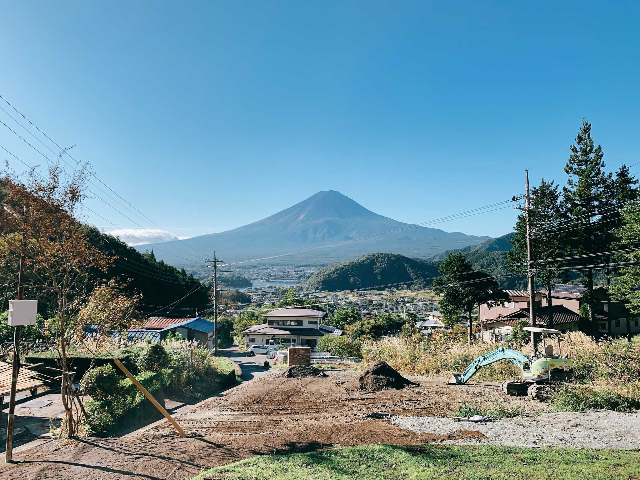 客室からの景色