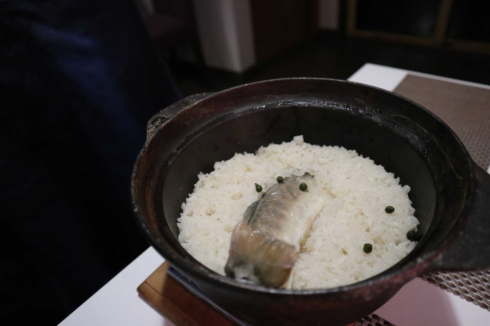 ふっくらイワナのご飯
