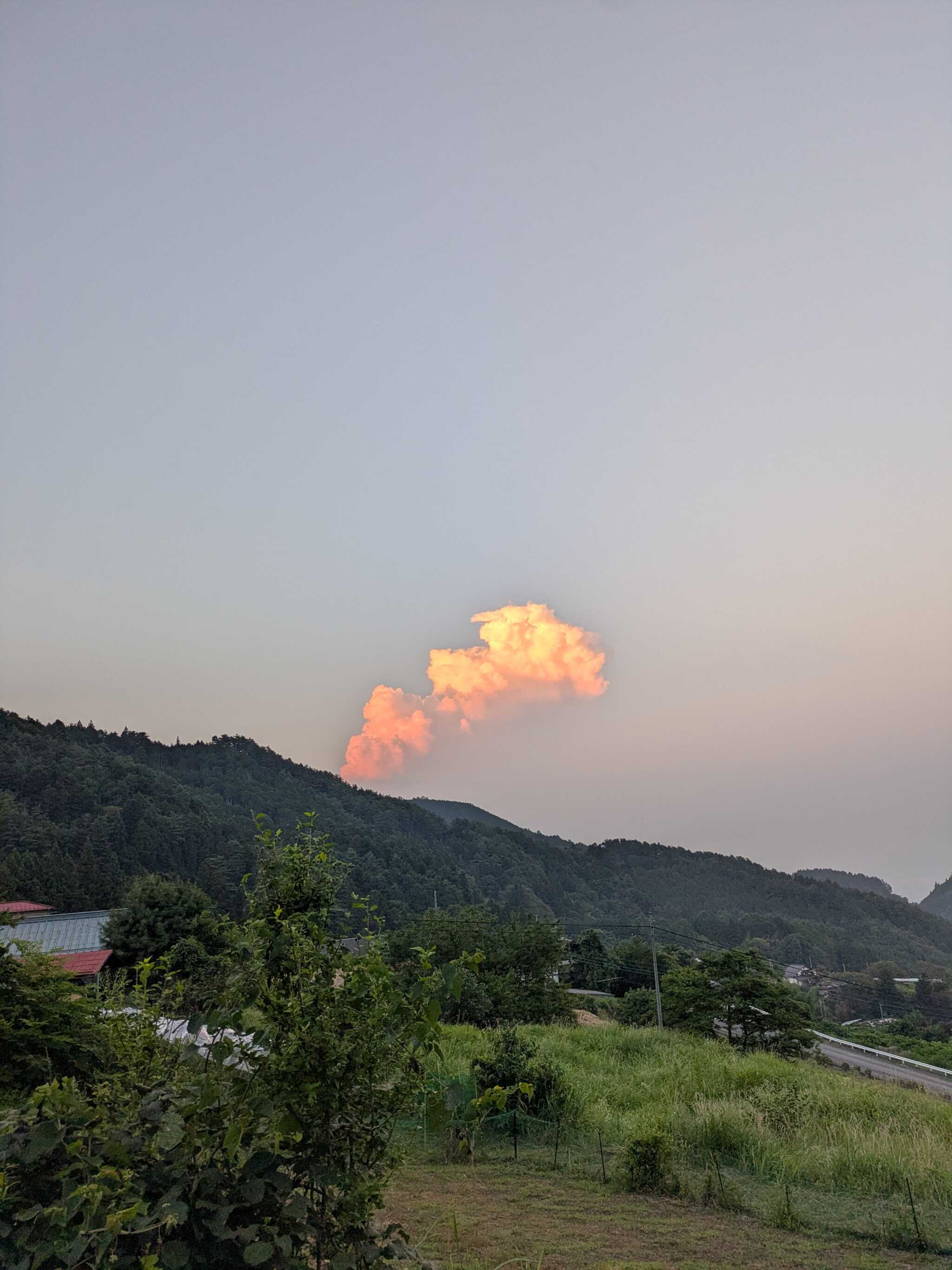 夕方