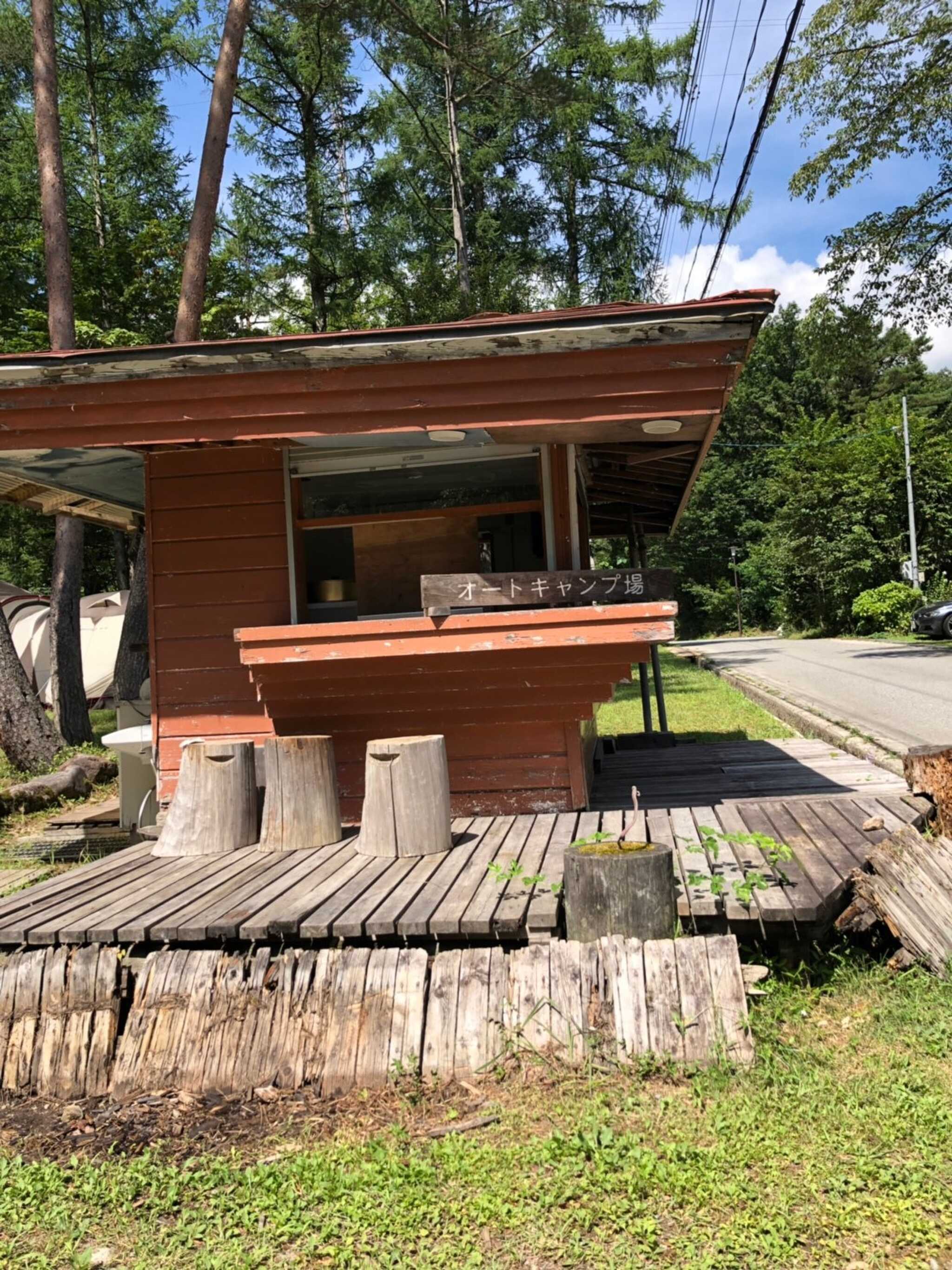 どこにもキャンプ名称の看板は無いです。
